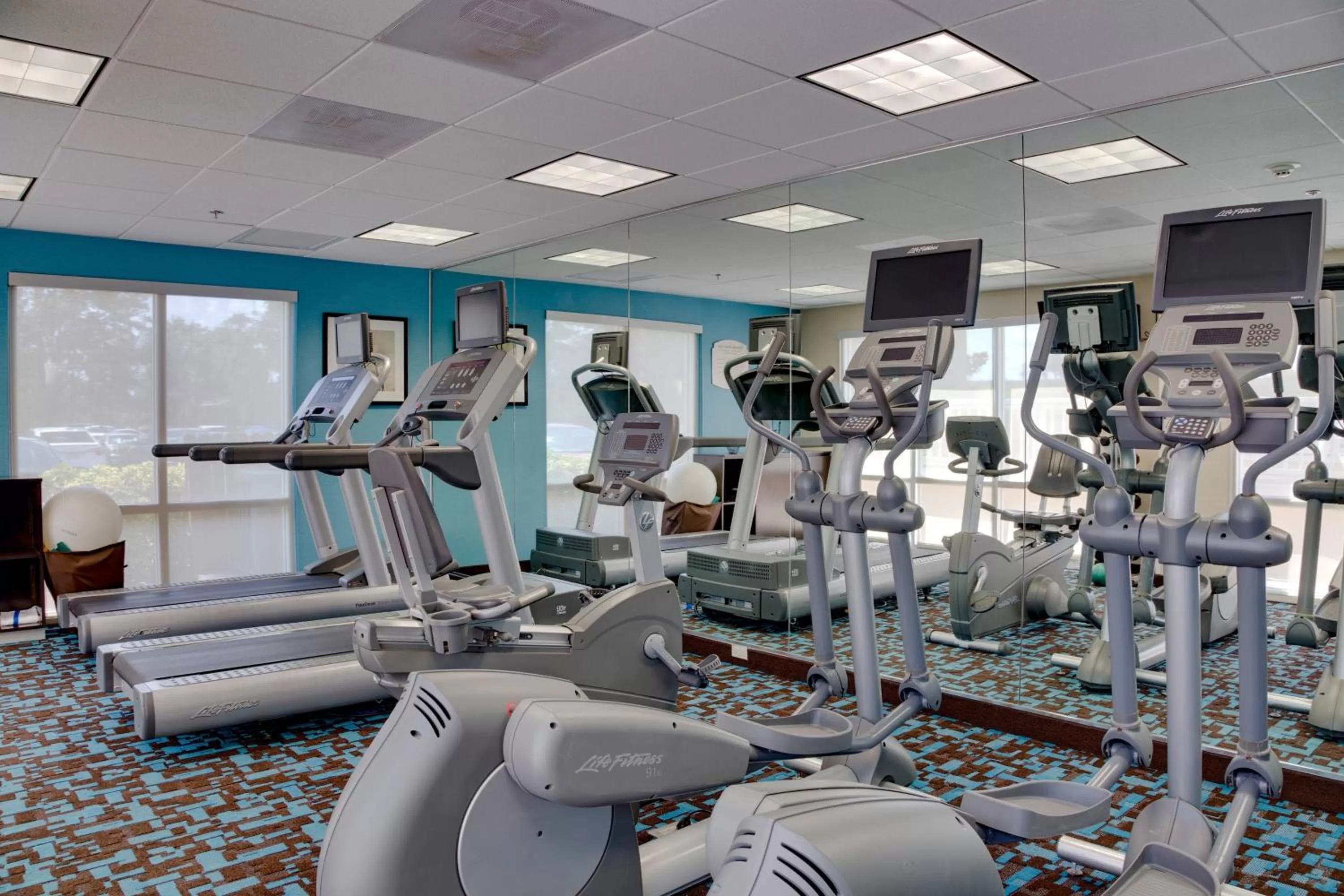 Fitness centre/facilities in Fairfield Inn and Suites by Marriott Titusville Kennedy Space Center