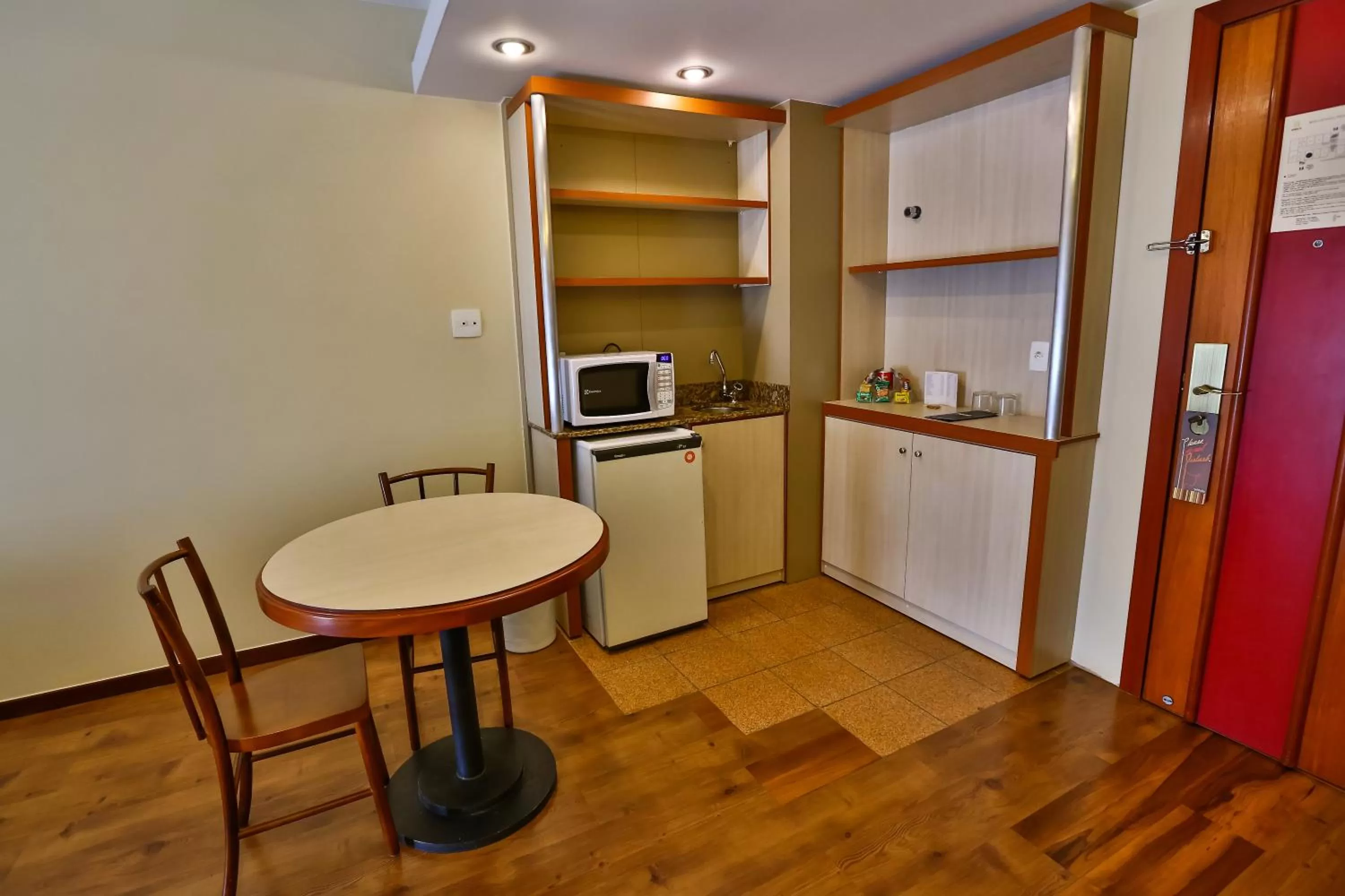 Kitchen or kitchenette in Metropolitan Hotel Brasília