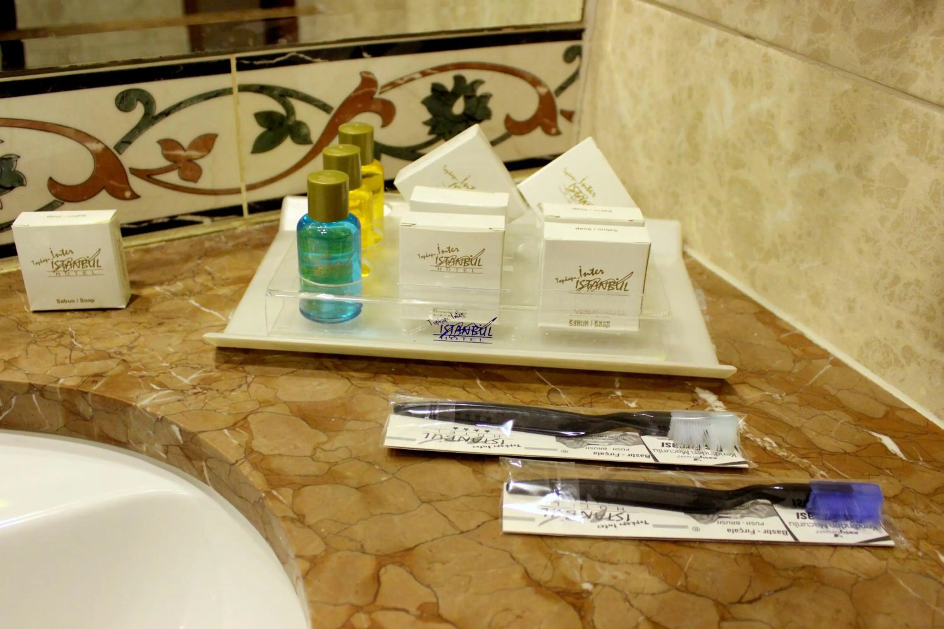 Bathroom in Topkapi Inter Istanbul Hotel