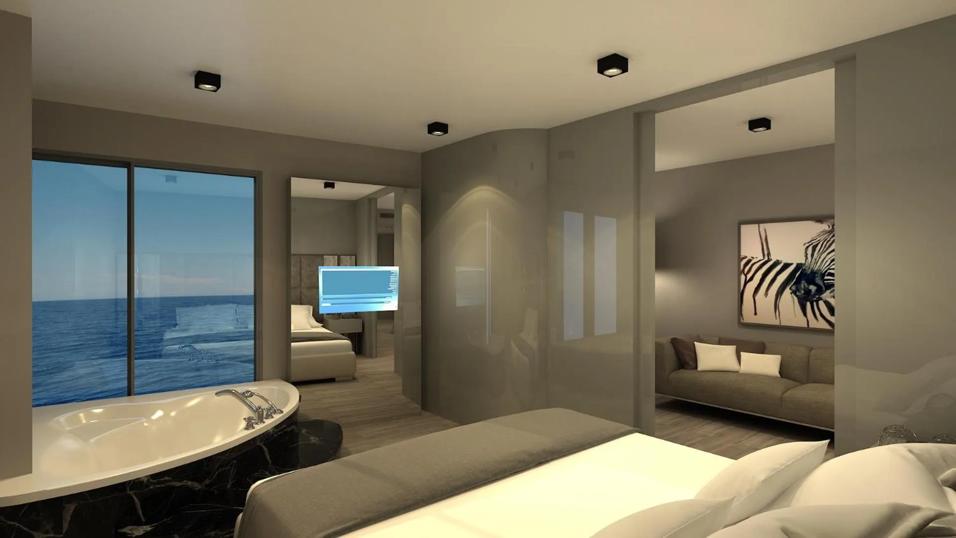 Bed in Pasaport Pier Hotel