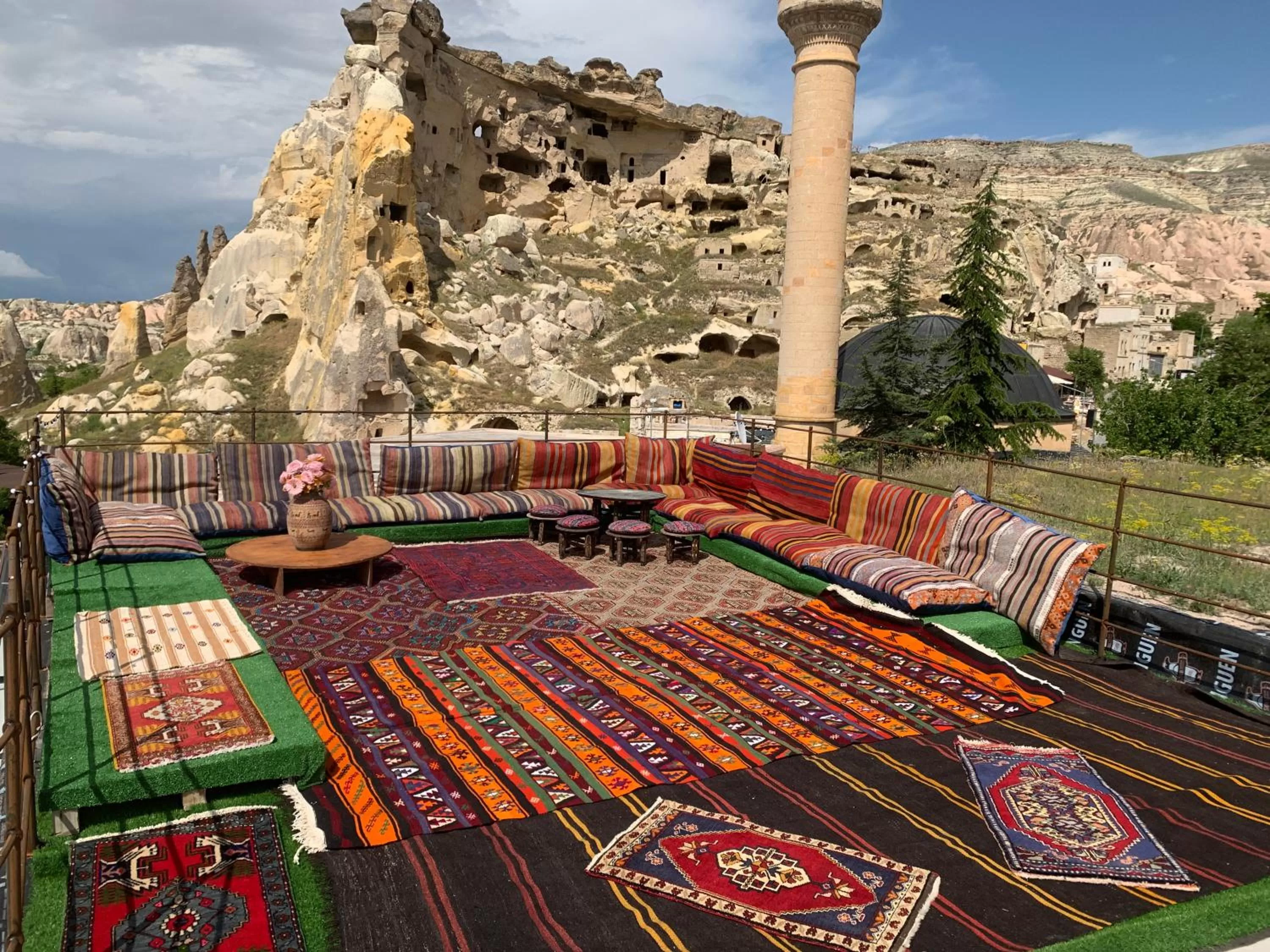 Balcony/Terrace in Atax Cave Hotel