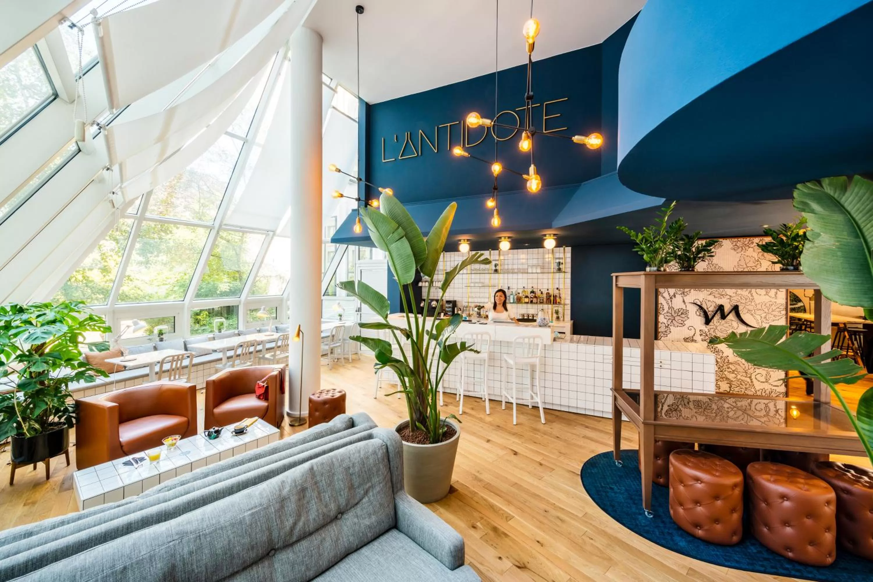 Lobby or reception in Mercure Paris Montparnasse Pasteur