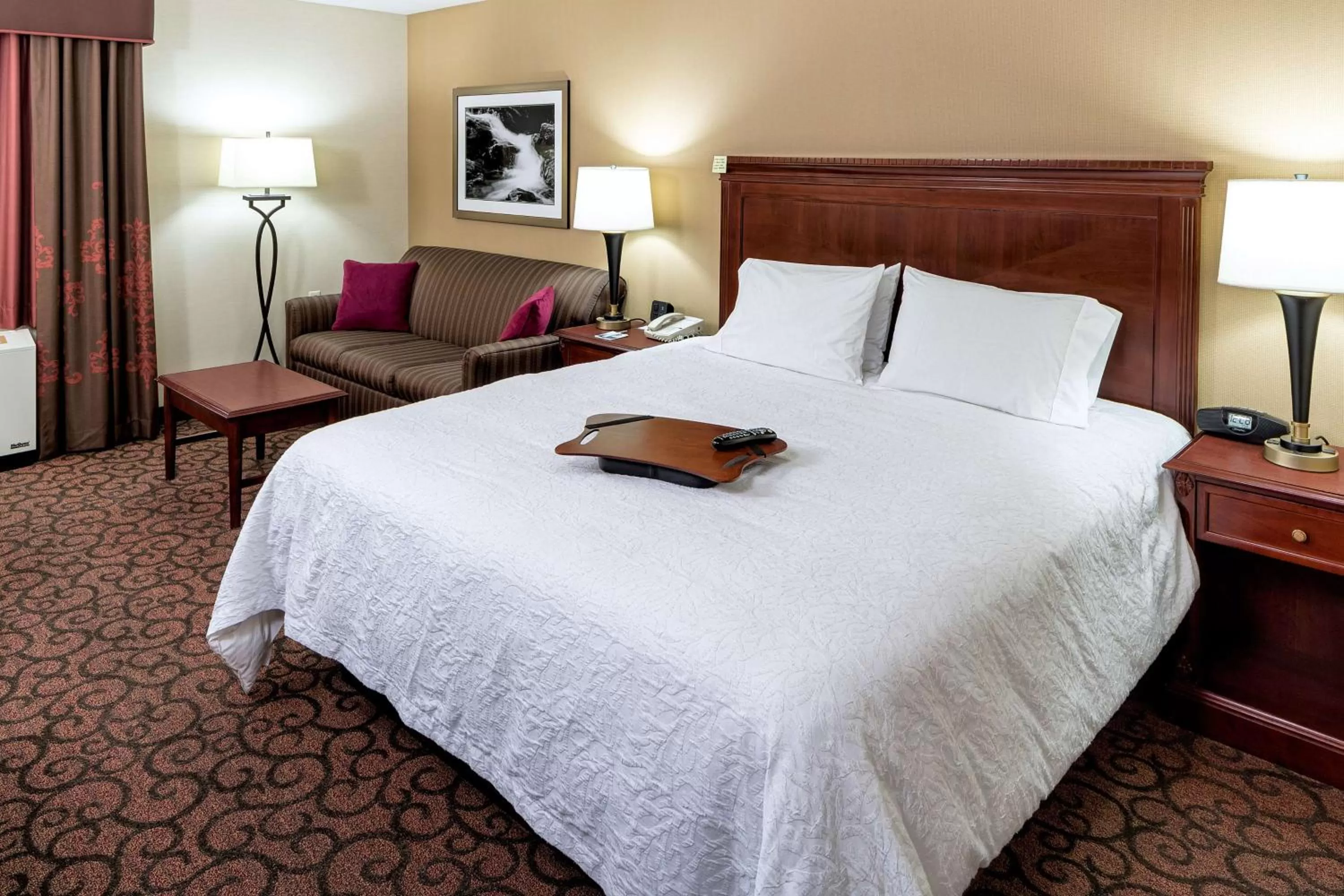 Bed in Hampton Inn Littleton