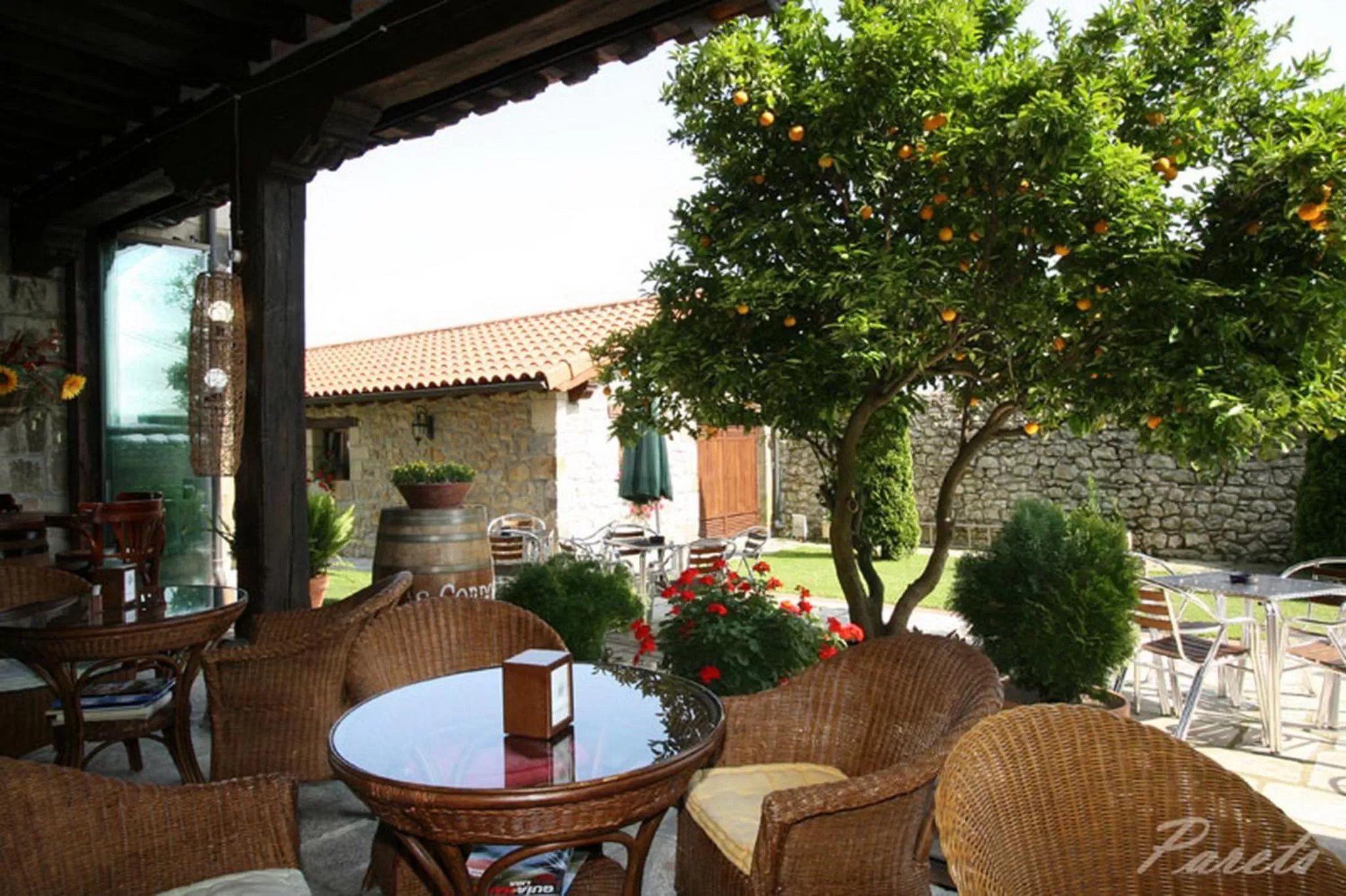 Garden in Posada La Victoria