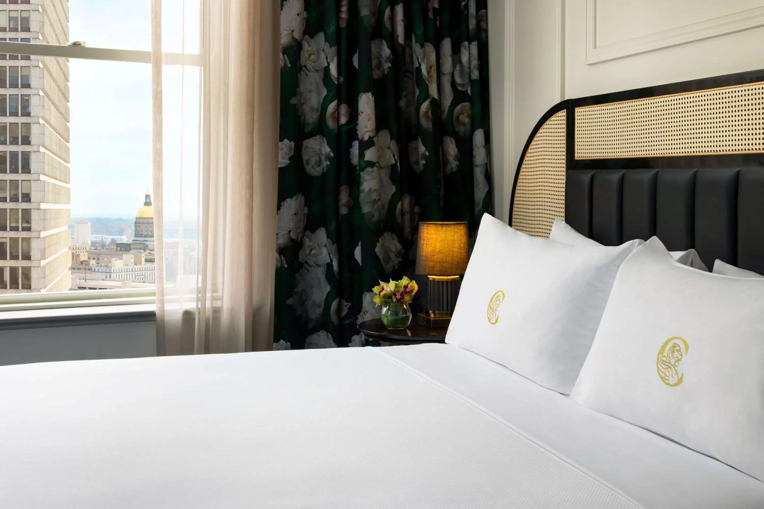 Bed in The Candler Hotel Atlanta, Curio Collection by Hilton