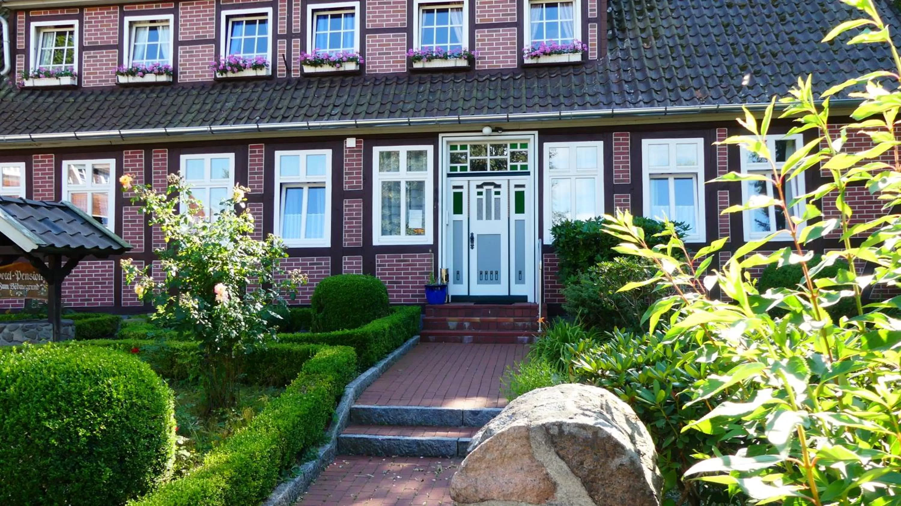 Property building in Hotel Zum Böhmegrund