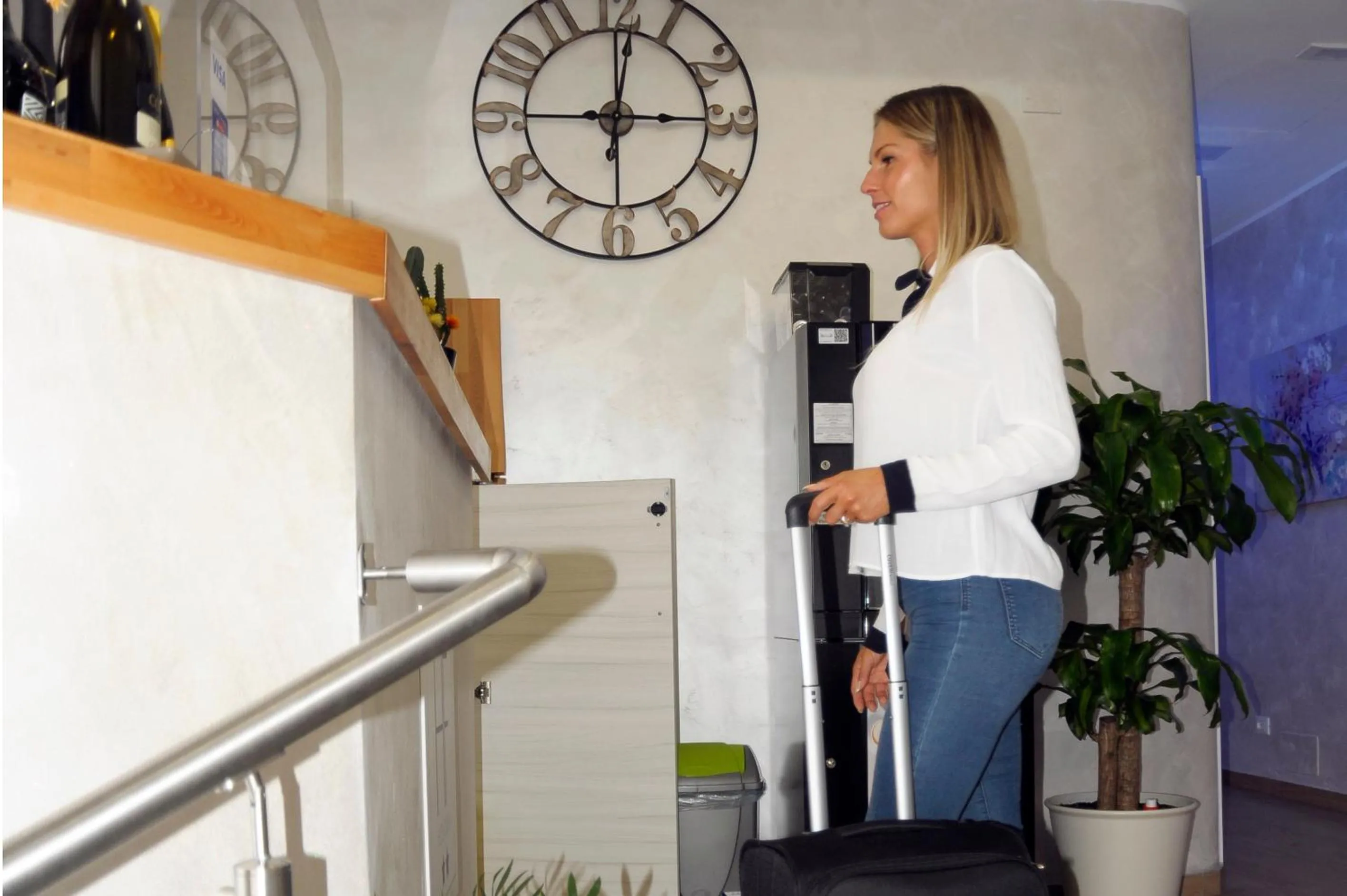 Lobby or reception in Hotel Fioralba