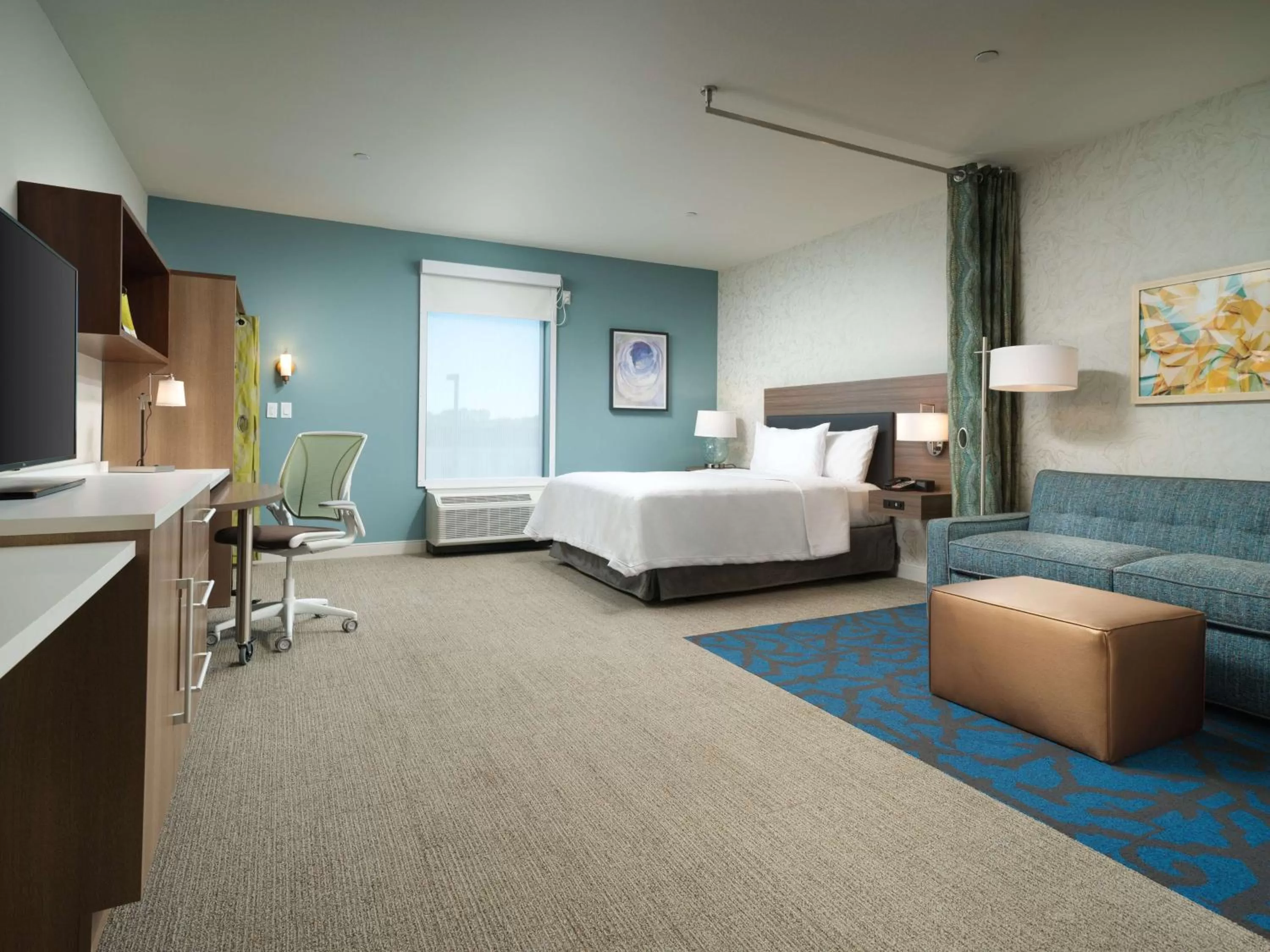 Bedroom, Bed in Home2 Suites By Hilton Chattanooga Hamilton Place