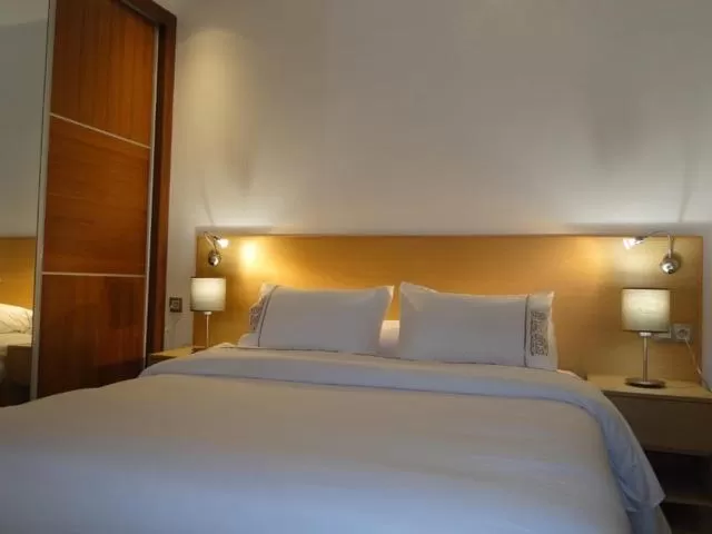 Bed in RESIDENCE PUERTO MARINA Corniche d'Asilah