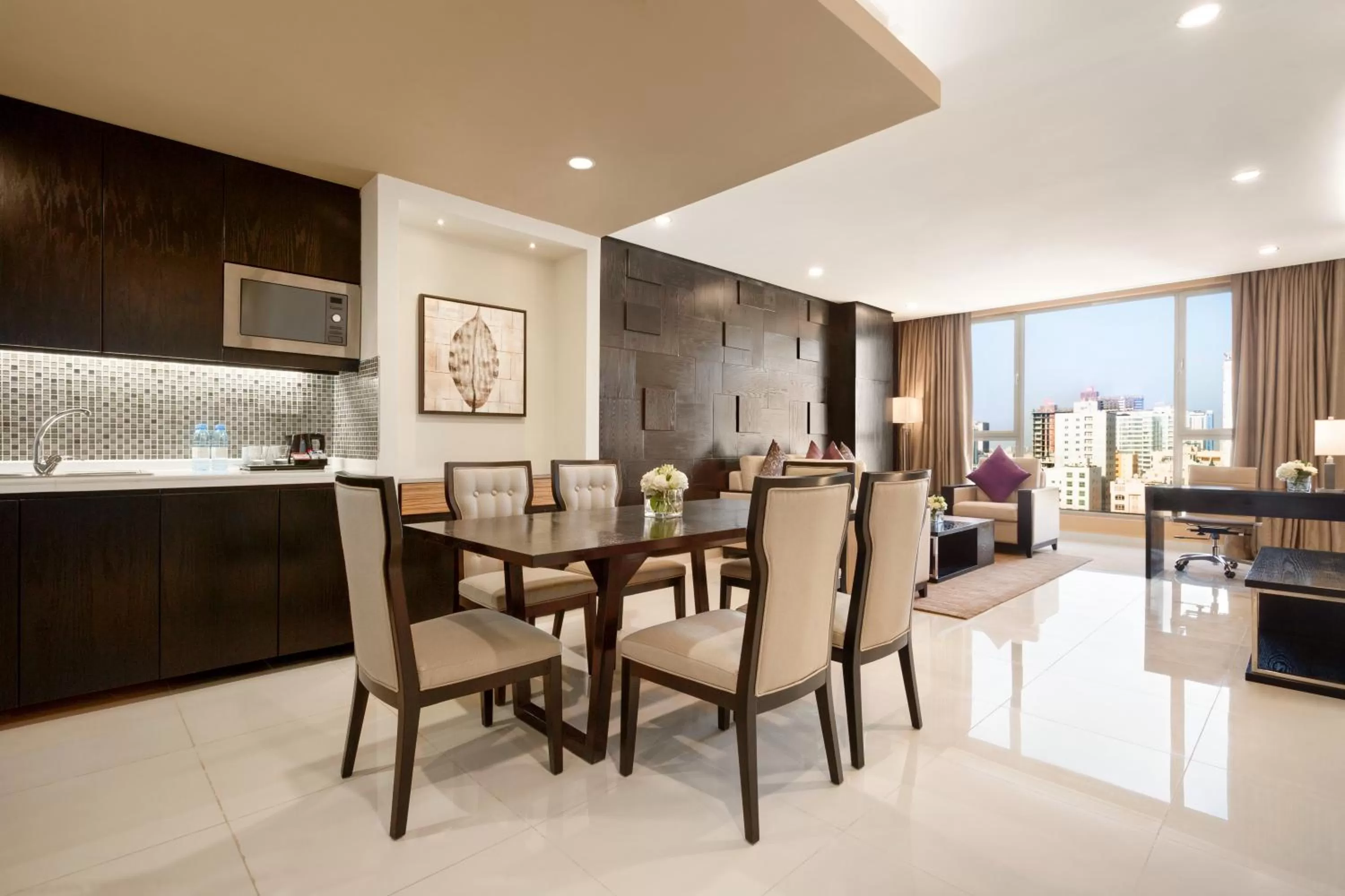 Living room in Wyndham Garden Manama