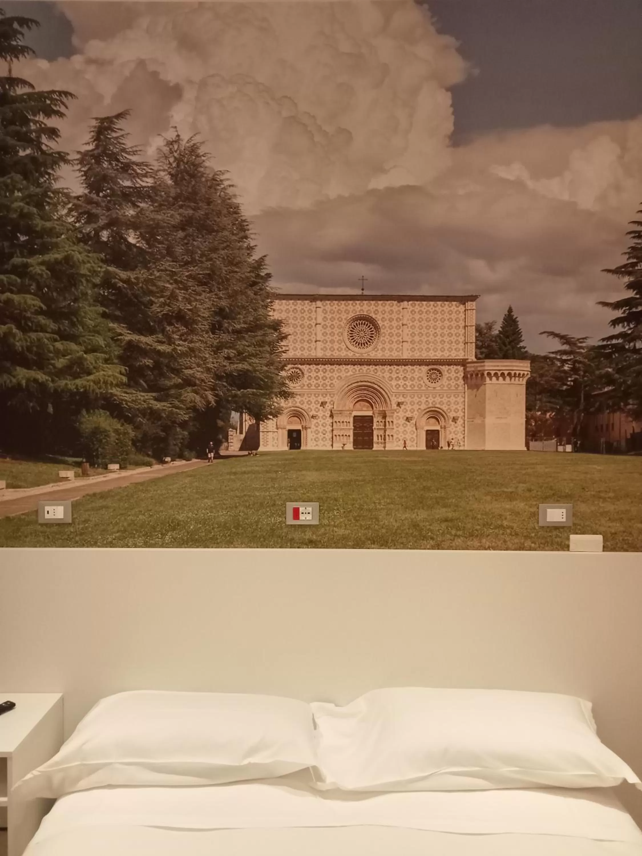 Bed in Hotel Porta Rivera