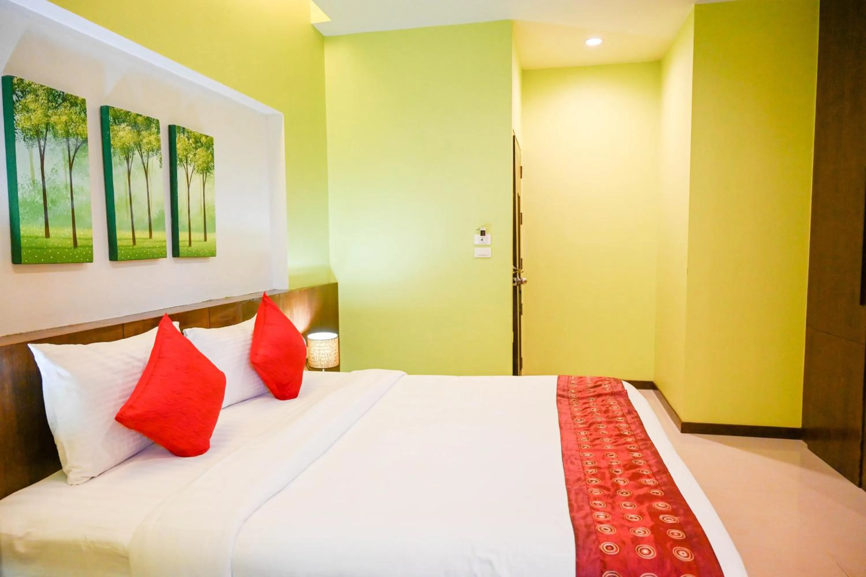 Bed in Queen Boutique Hotel Chaweng