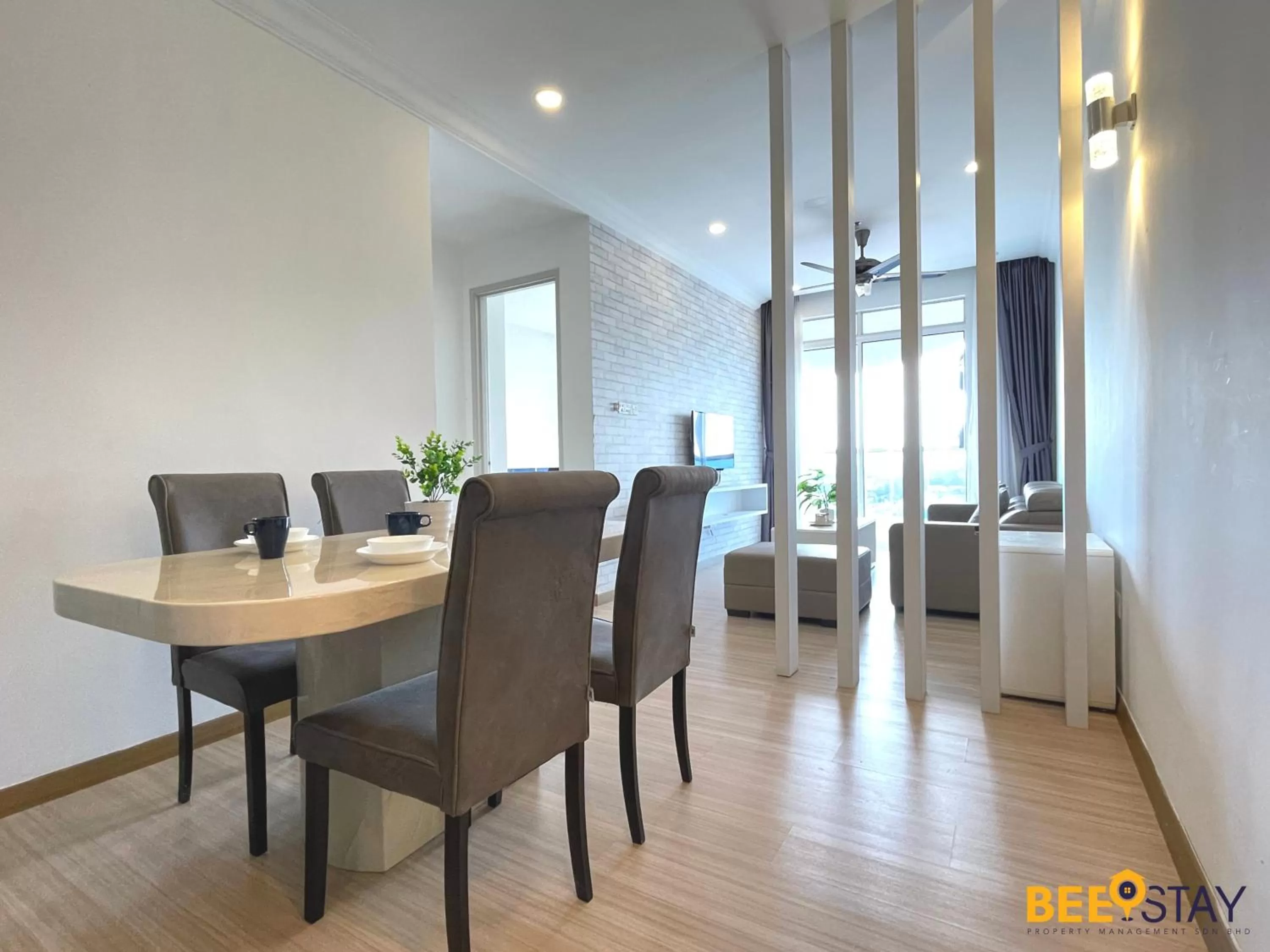 Dining Area in The Wave Suites Melaka by BEESTAY