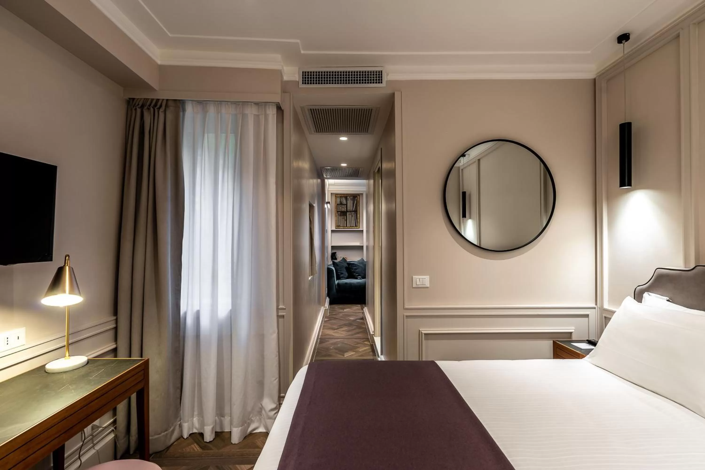 Bed in Hotel Smeraldo