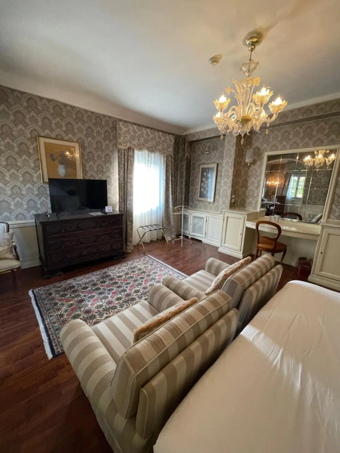 Photo of the whole room, Bed in Hotel Villa Condulmer