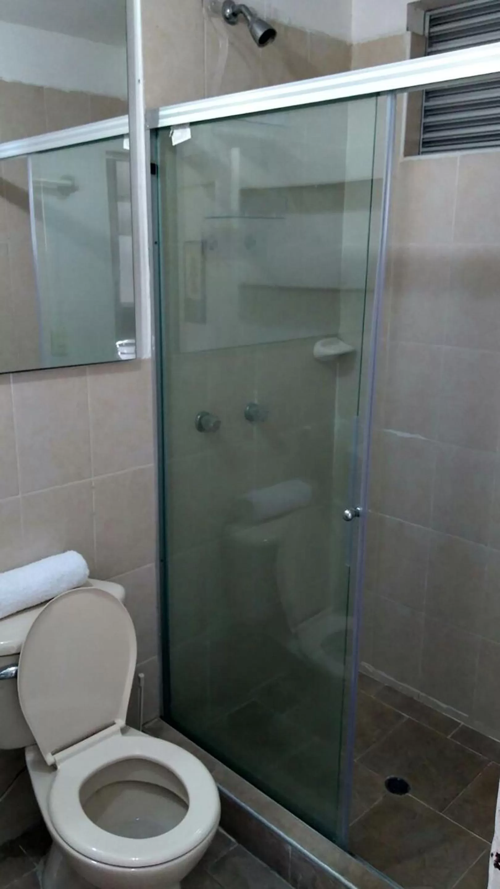 Shower, Bathroom in Arco Apartasuites