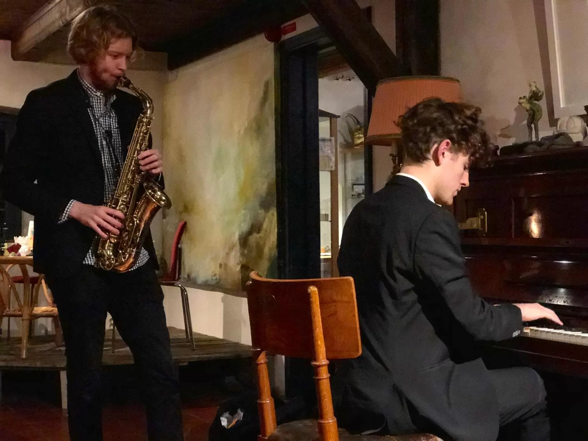 Evening entertainment in Tryde 1303 B&B på Österlen