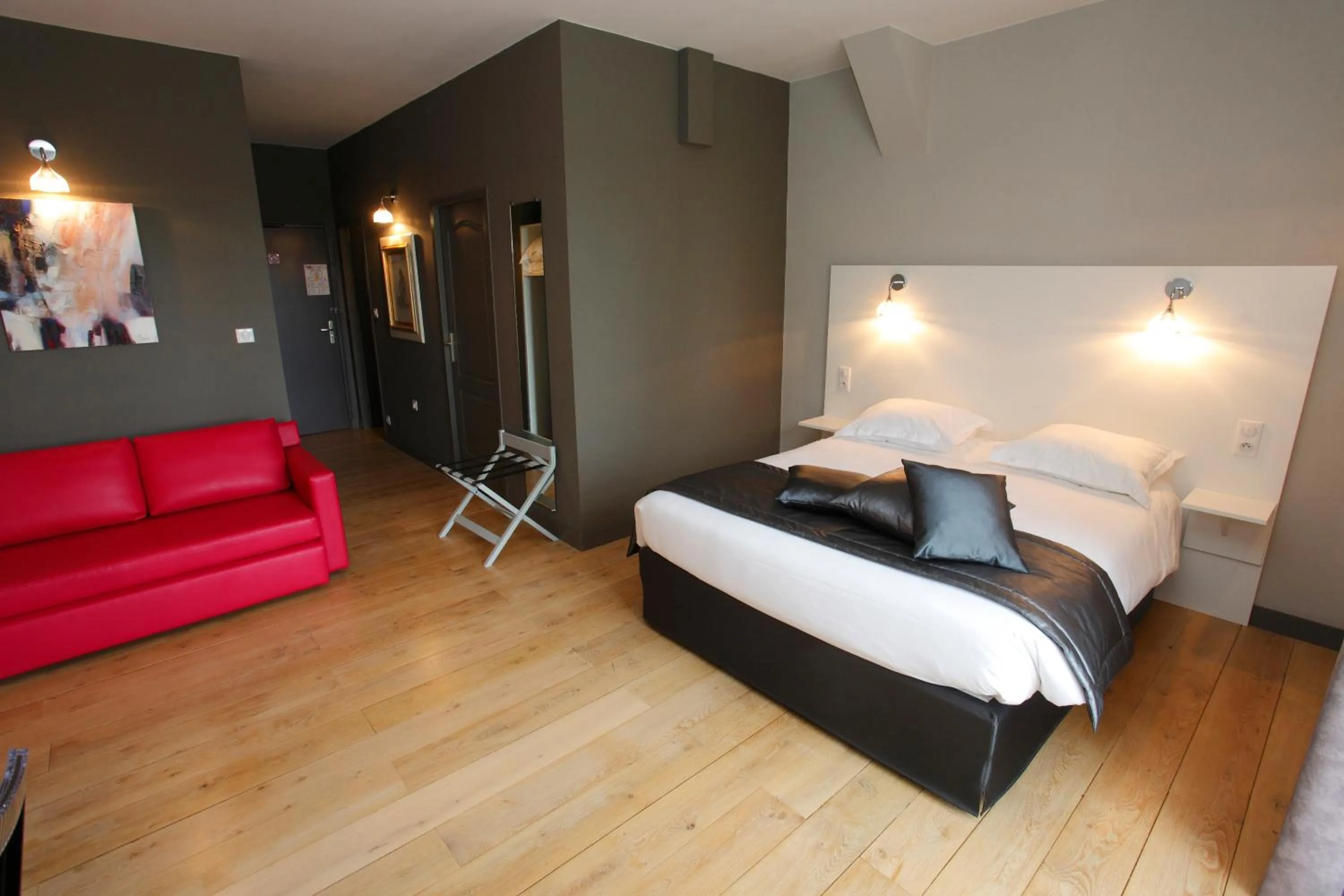 Bedroom, Bed in Hotel Château de la Barbinière