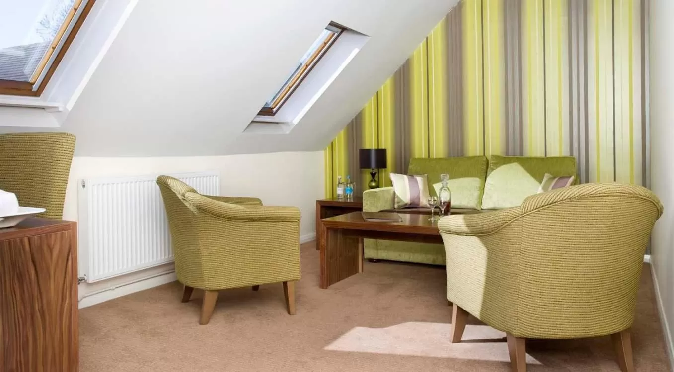 Seating area in Redesdale Arms Hotel