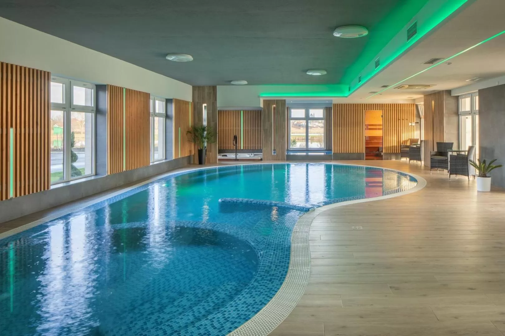 Swimming pool in Sziget Hotel