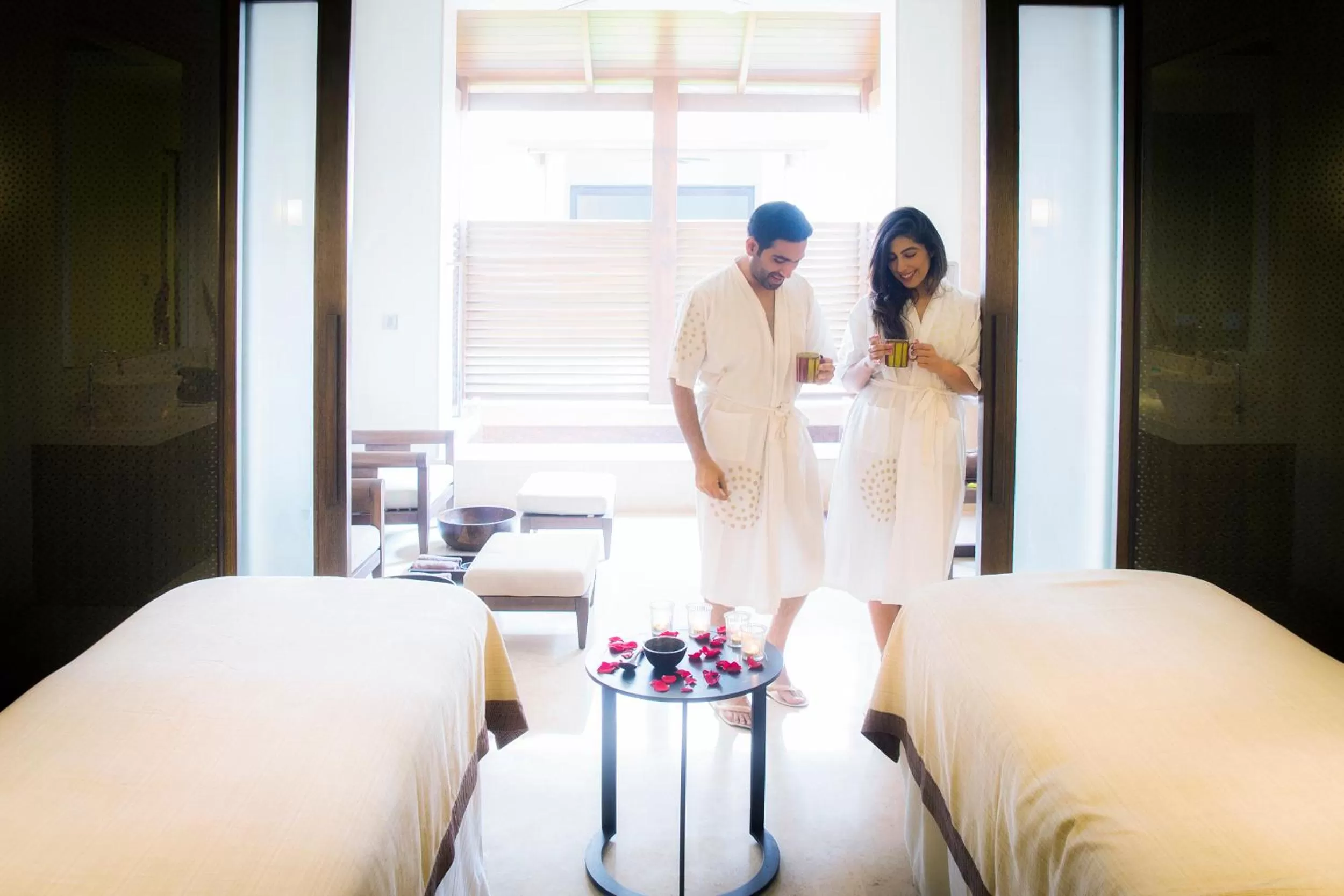Spa and wellness centre/facilities, Bed in Grand Hyatt Goa