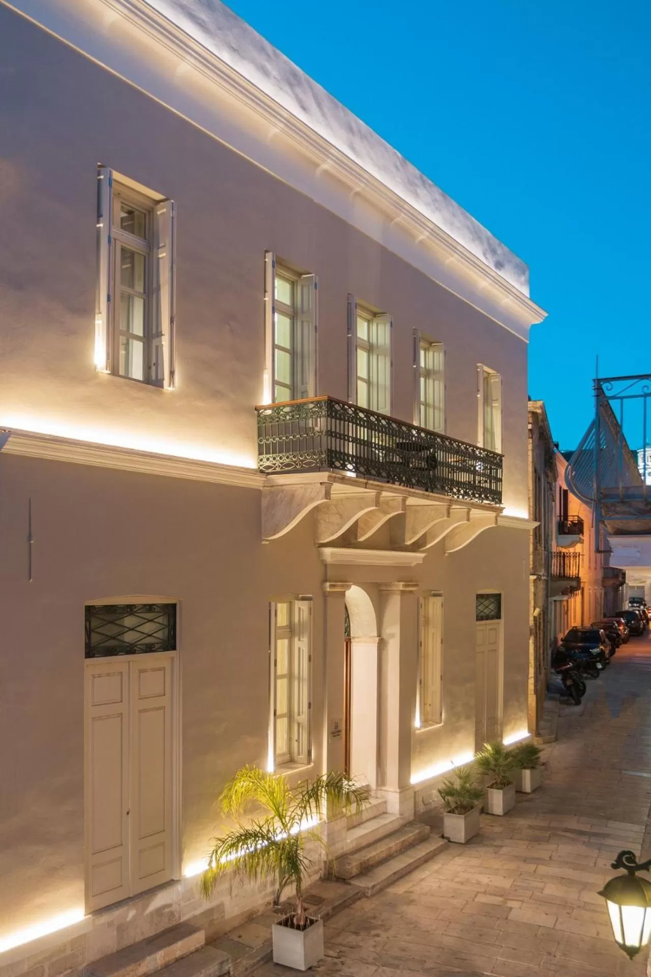 Property building in Castro Hotel Syros