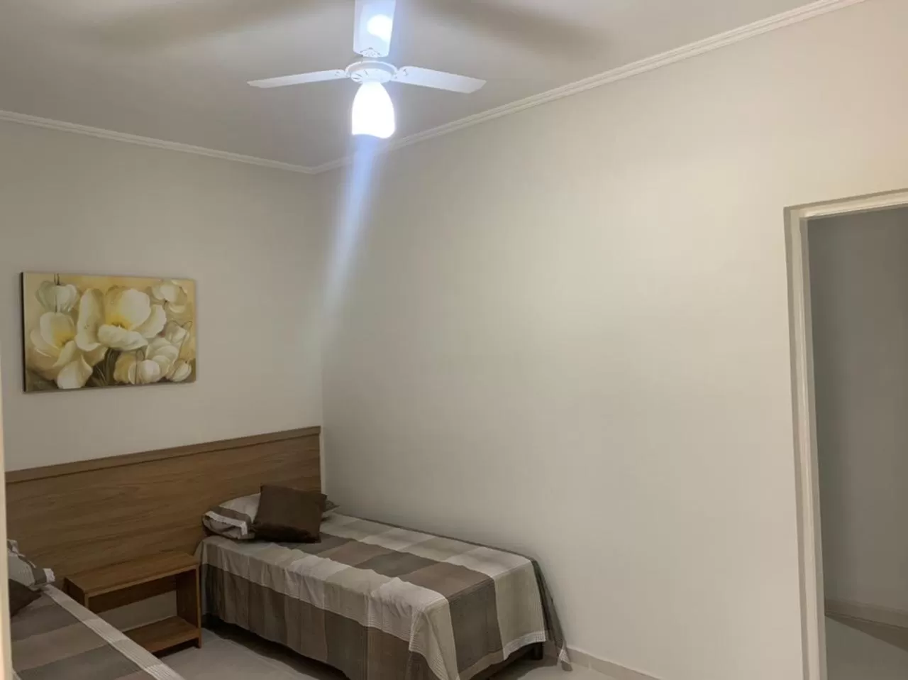 Bed in Ananda pousada chalé