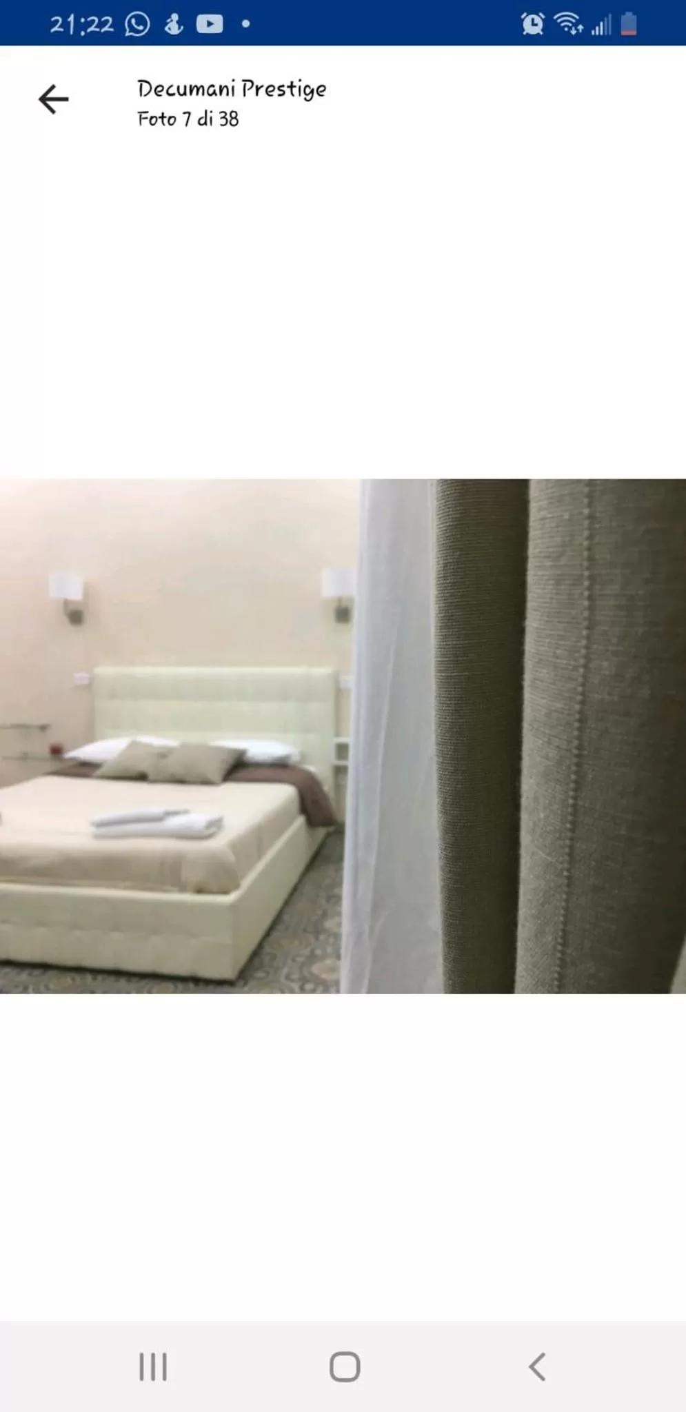 Bed in Decumani Prestige