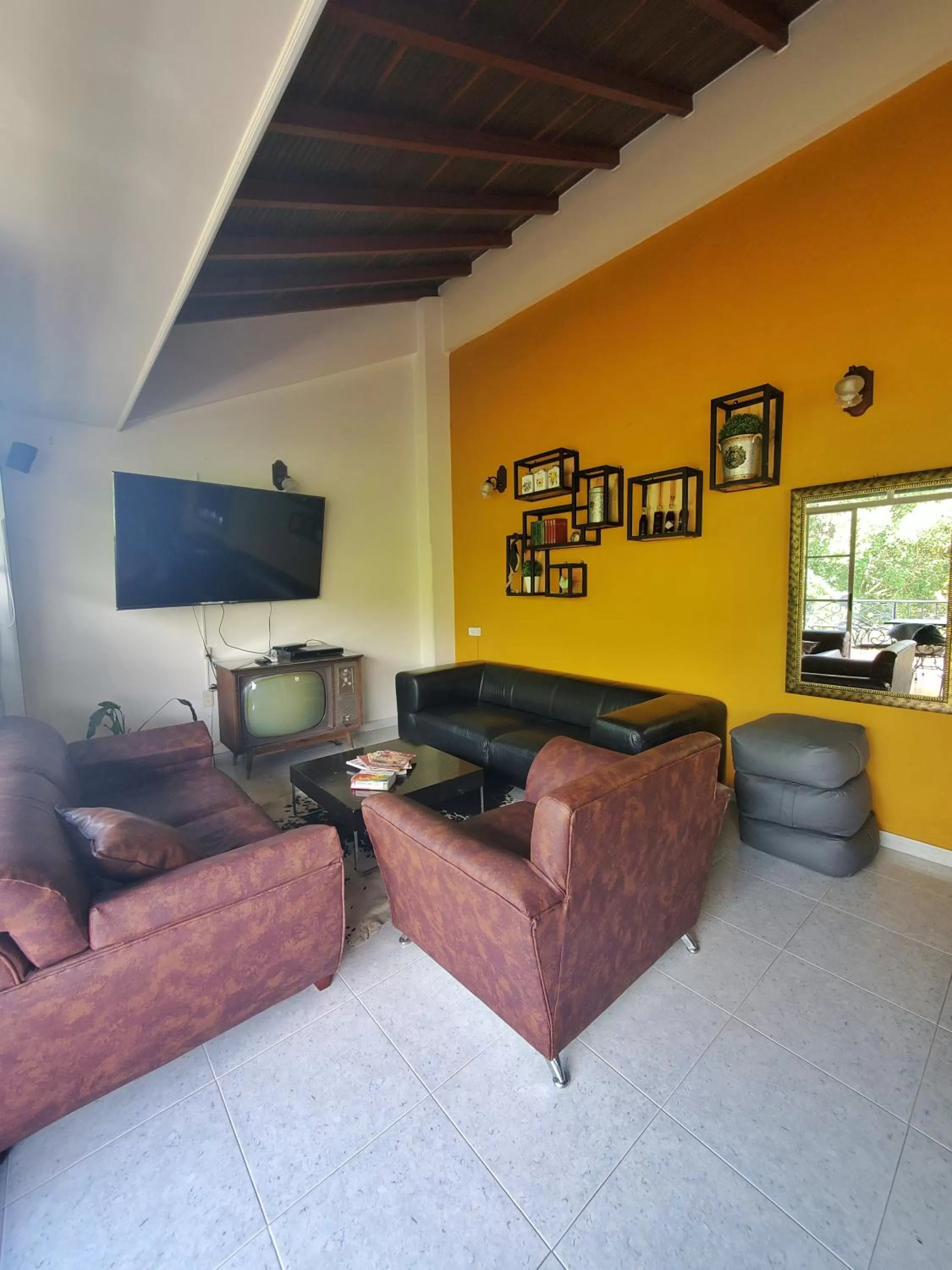 Seating Area in Sam'S VIP Hostel San Gil