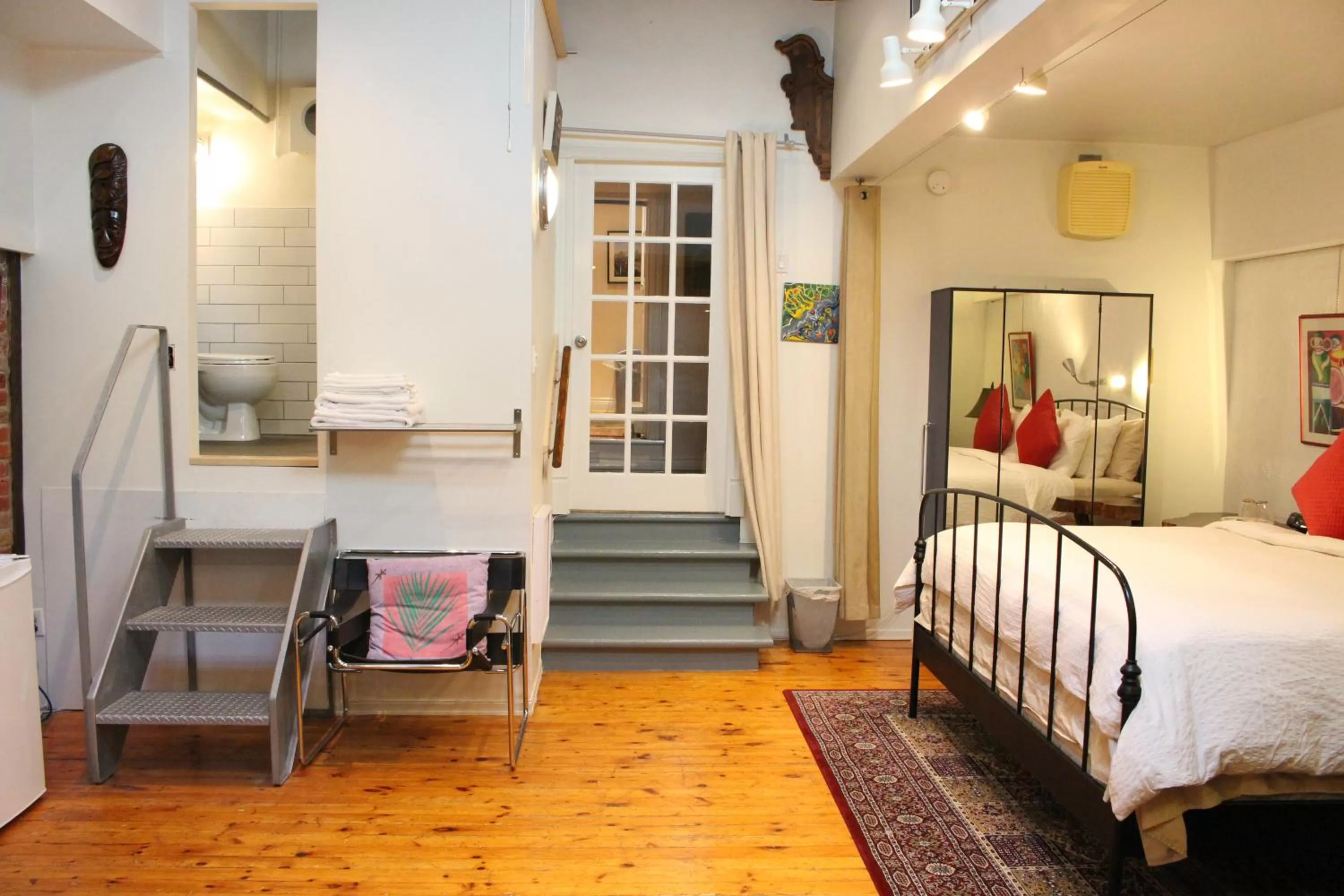 Bed in La Loggia Art B&B