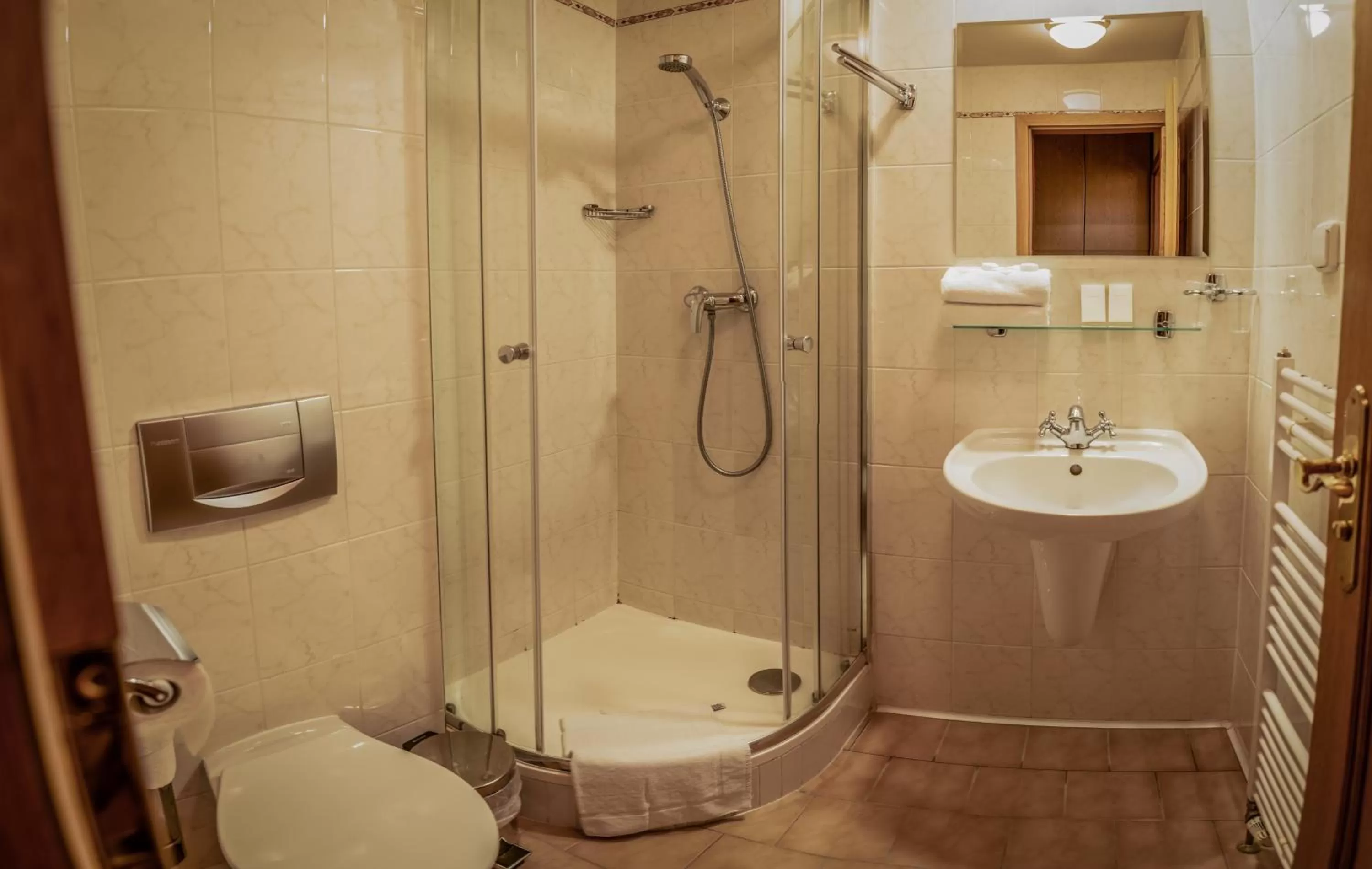 Shower in Hotel Brixen