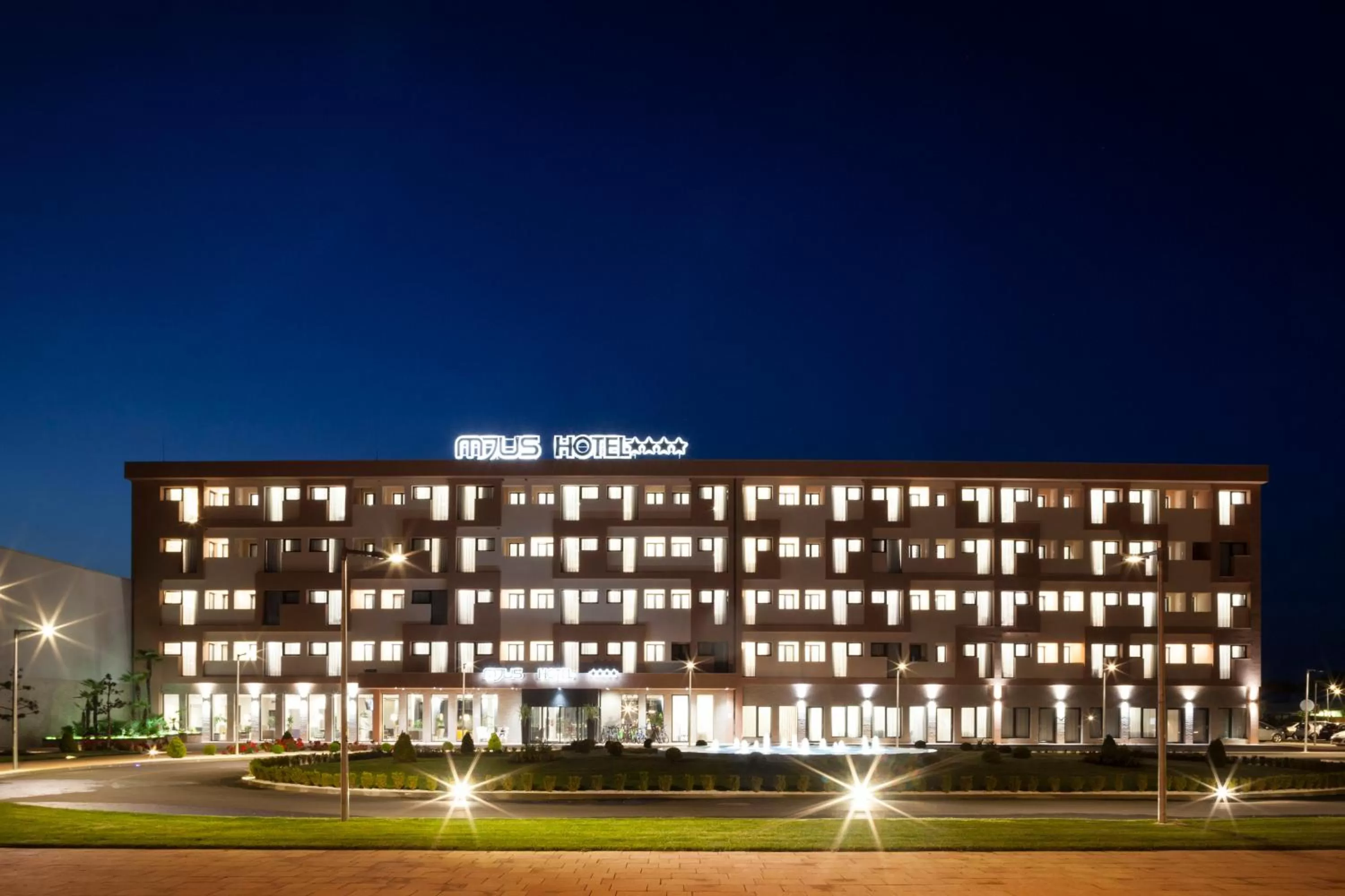 Facade/entrance in Mjus Resort & Thermal Park