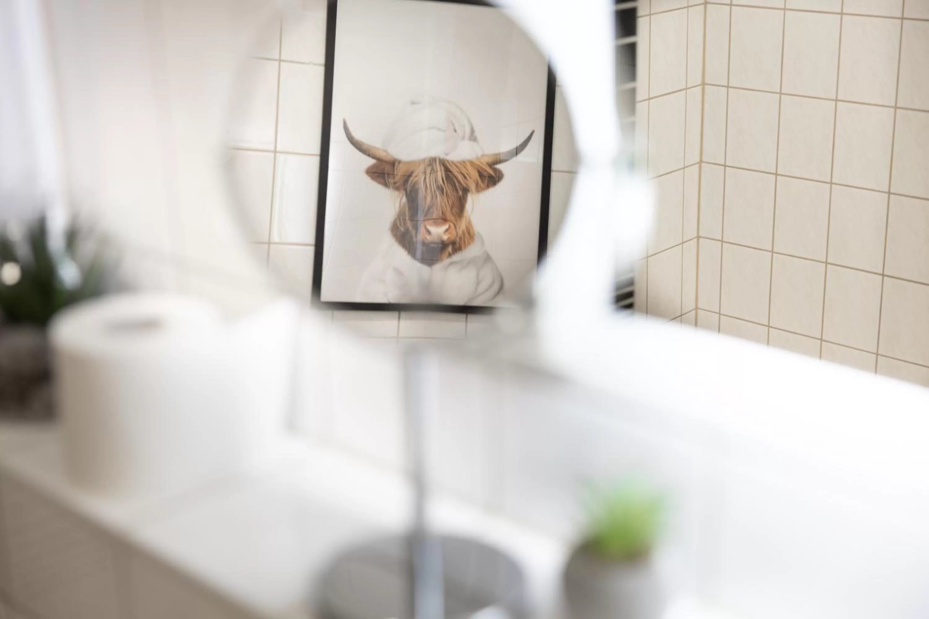 Bathroom in Ko-Living Space an der Oper - Street Art Design Apartments