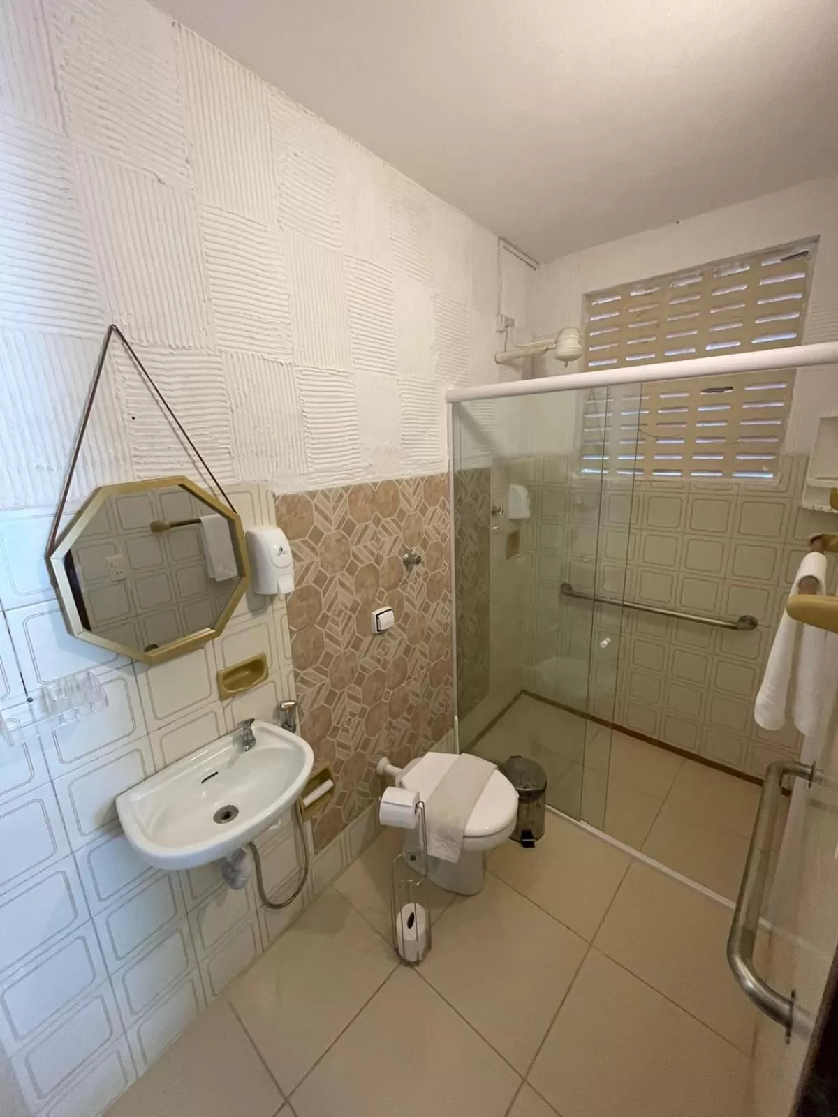 Bathroom in Pousada Ponta Mar