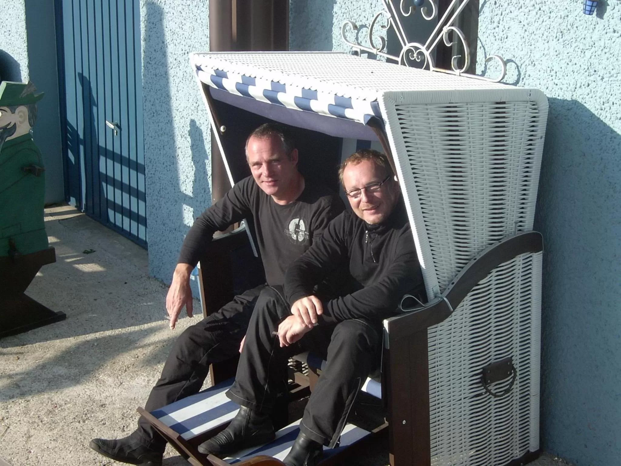 group of guests in Landgasthof Anker