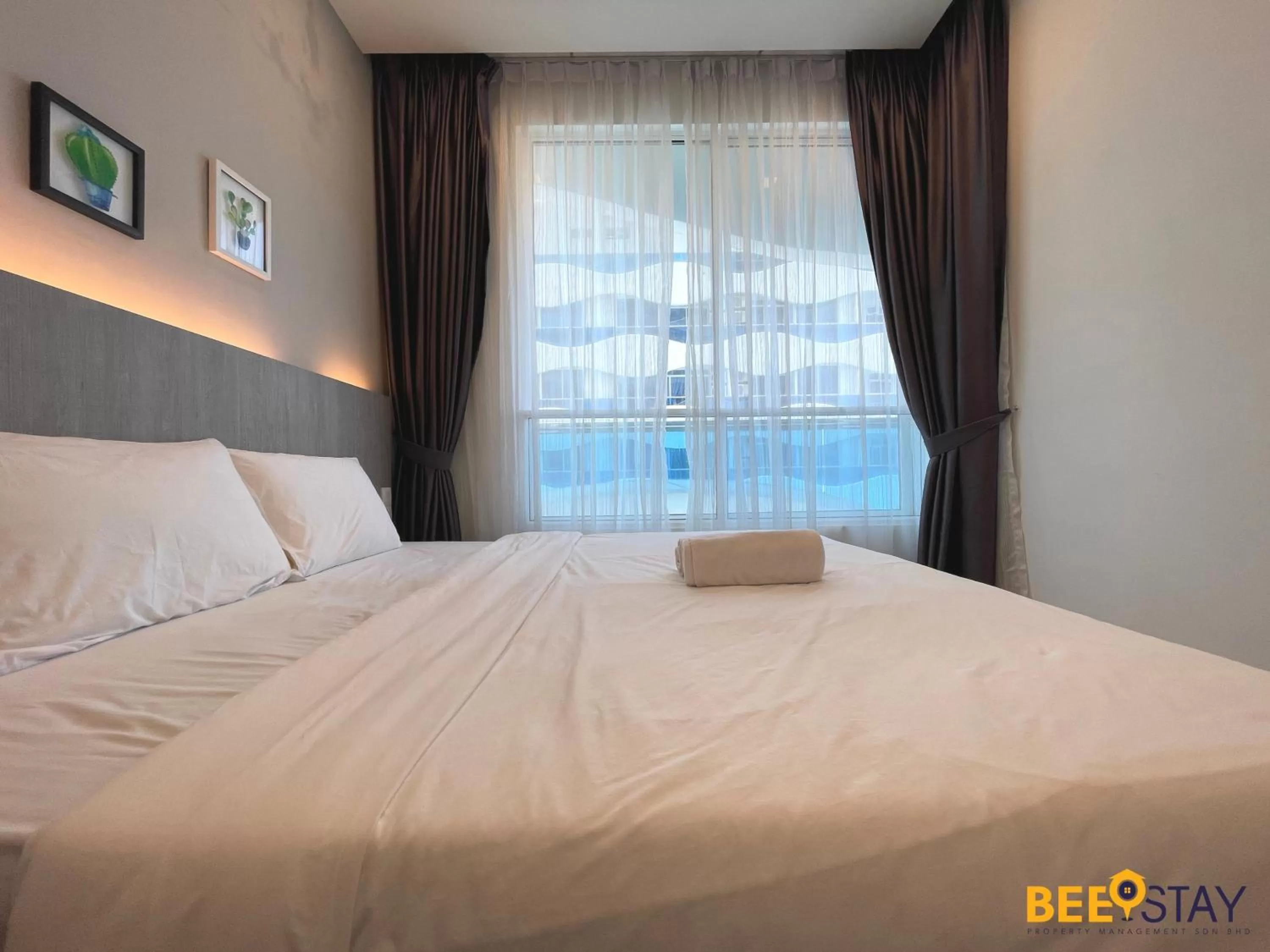 Bed in The Wave Suites Melaka by BEESTAY