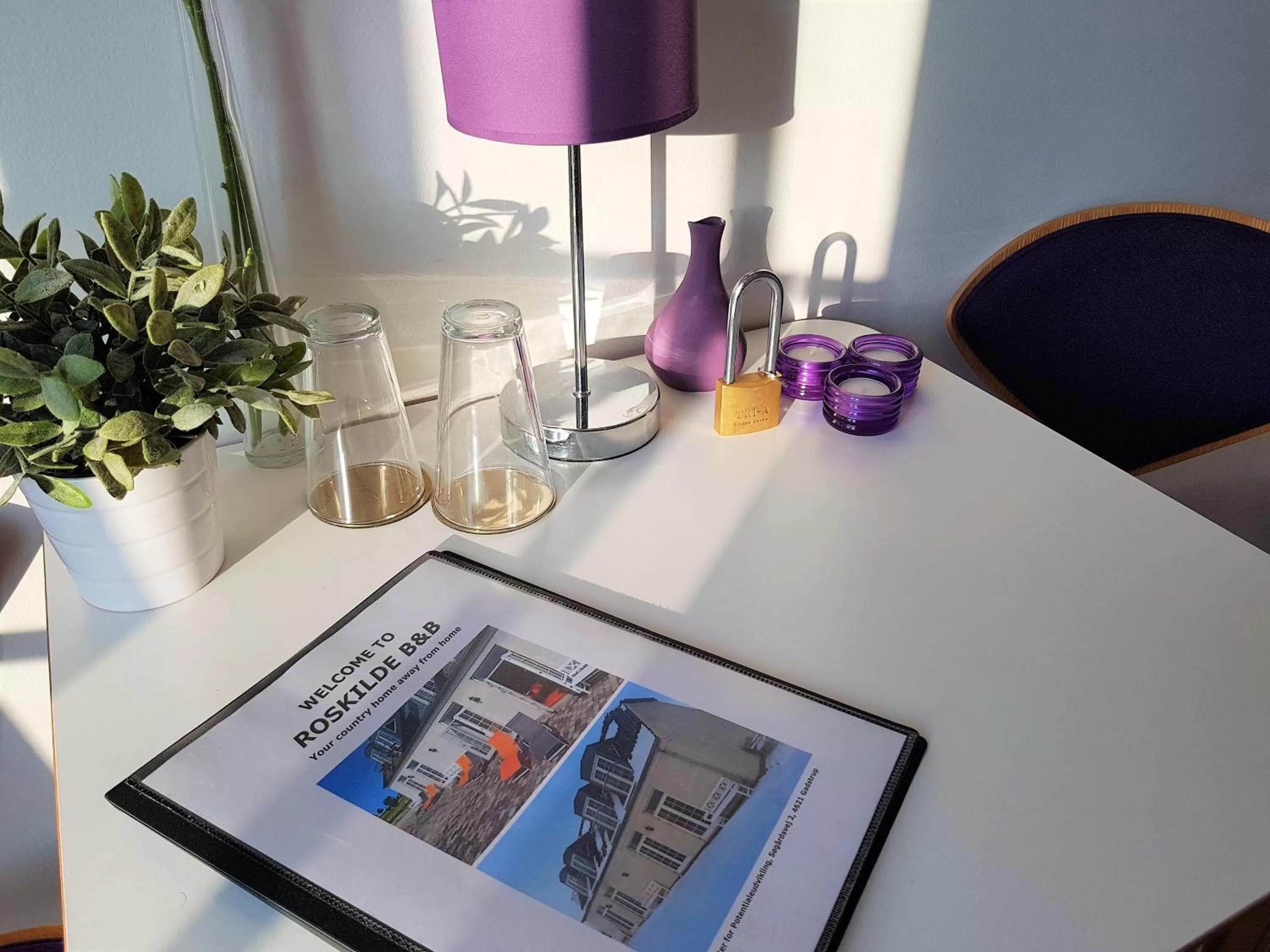 Decorative detail in Roskilde B&B