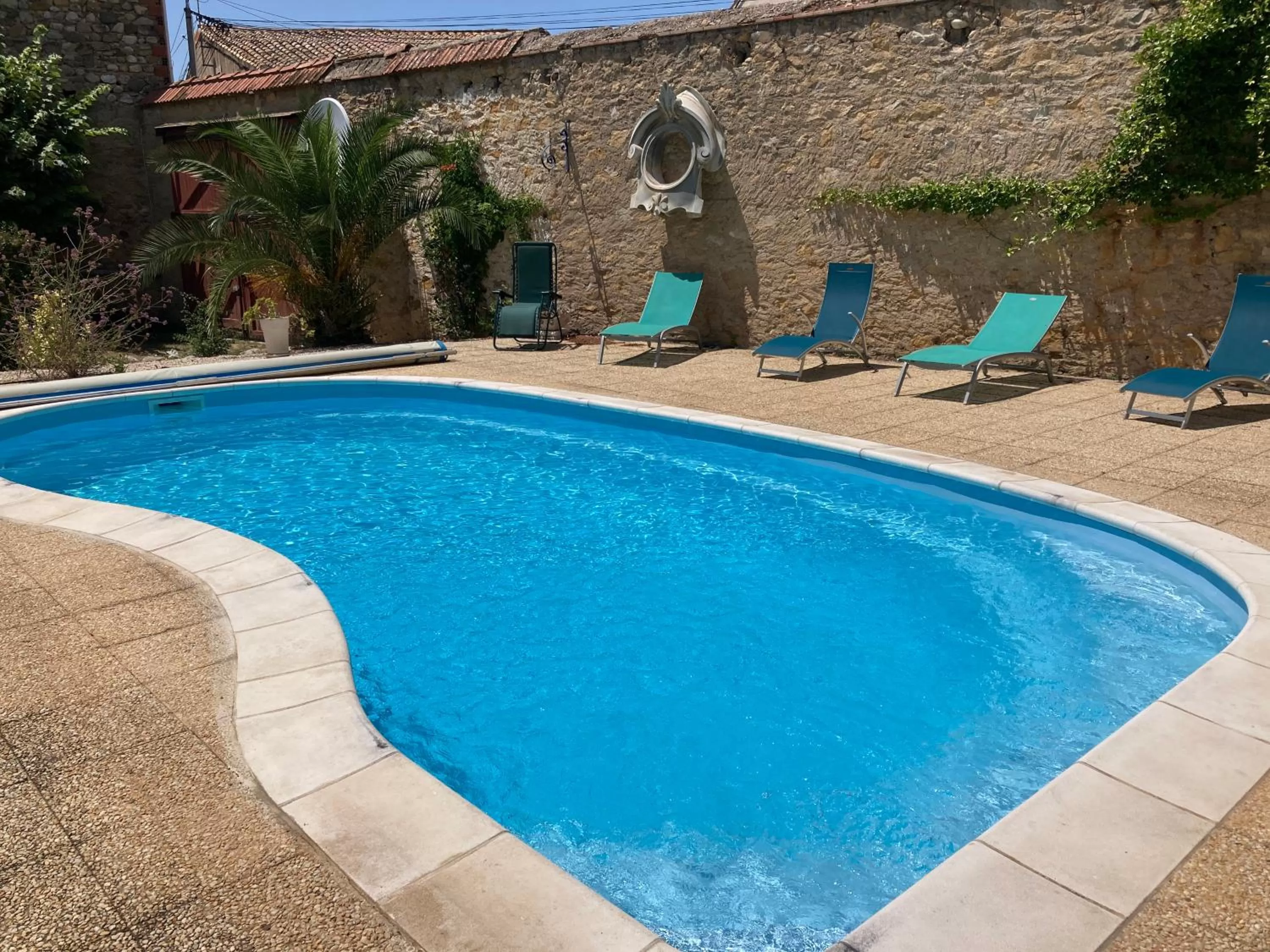 Swimming pool in La Villa Celine