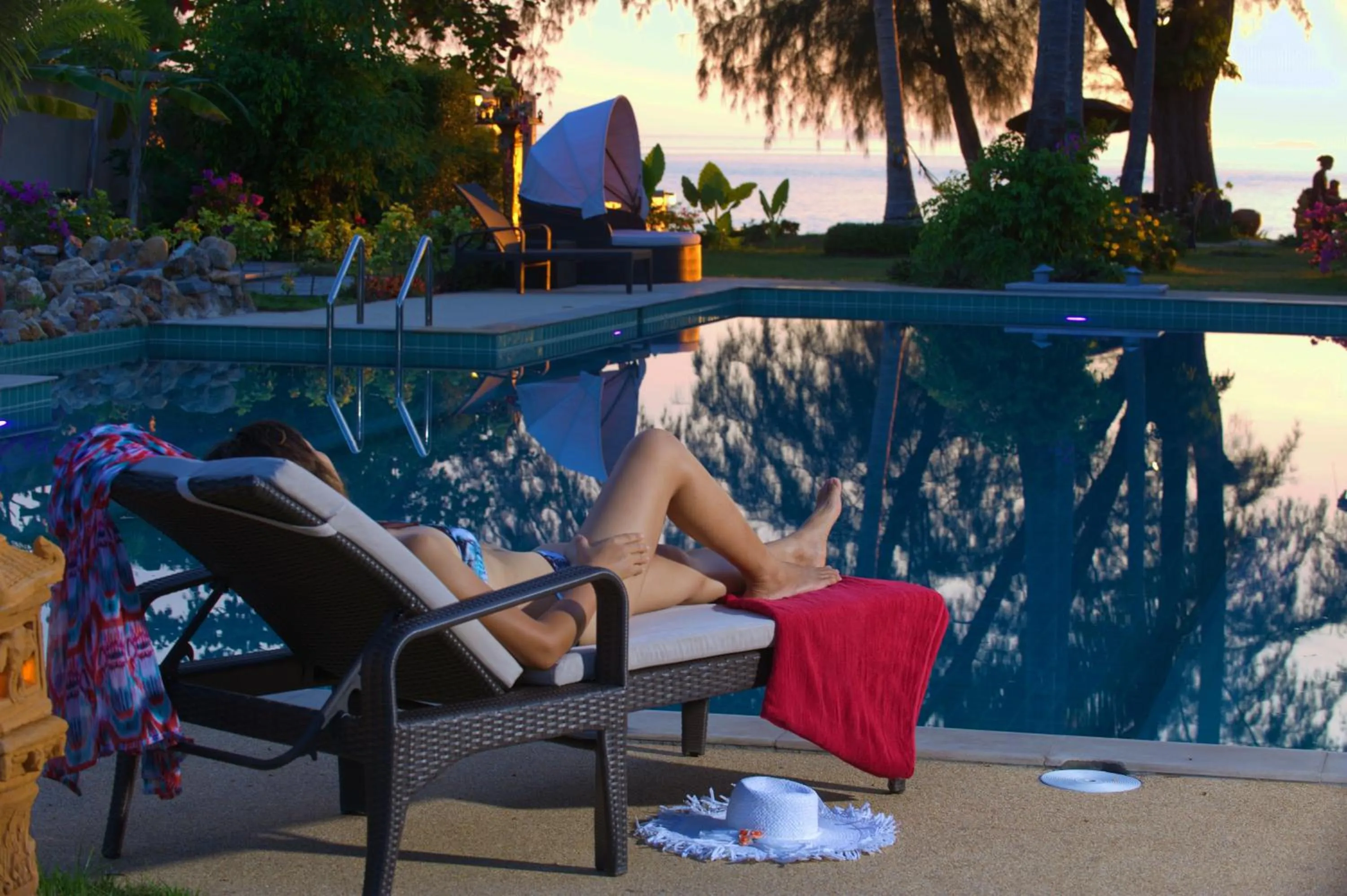 Swimming pool in The Siam Residence Boutique Resort