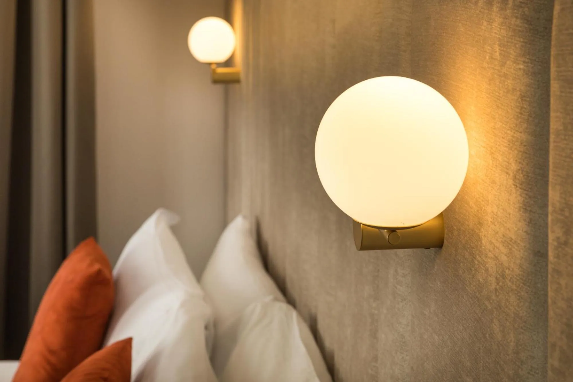 Decorative detail, Bed in Villa Zaccardi