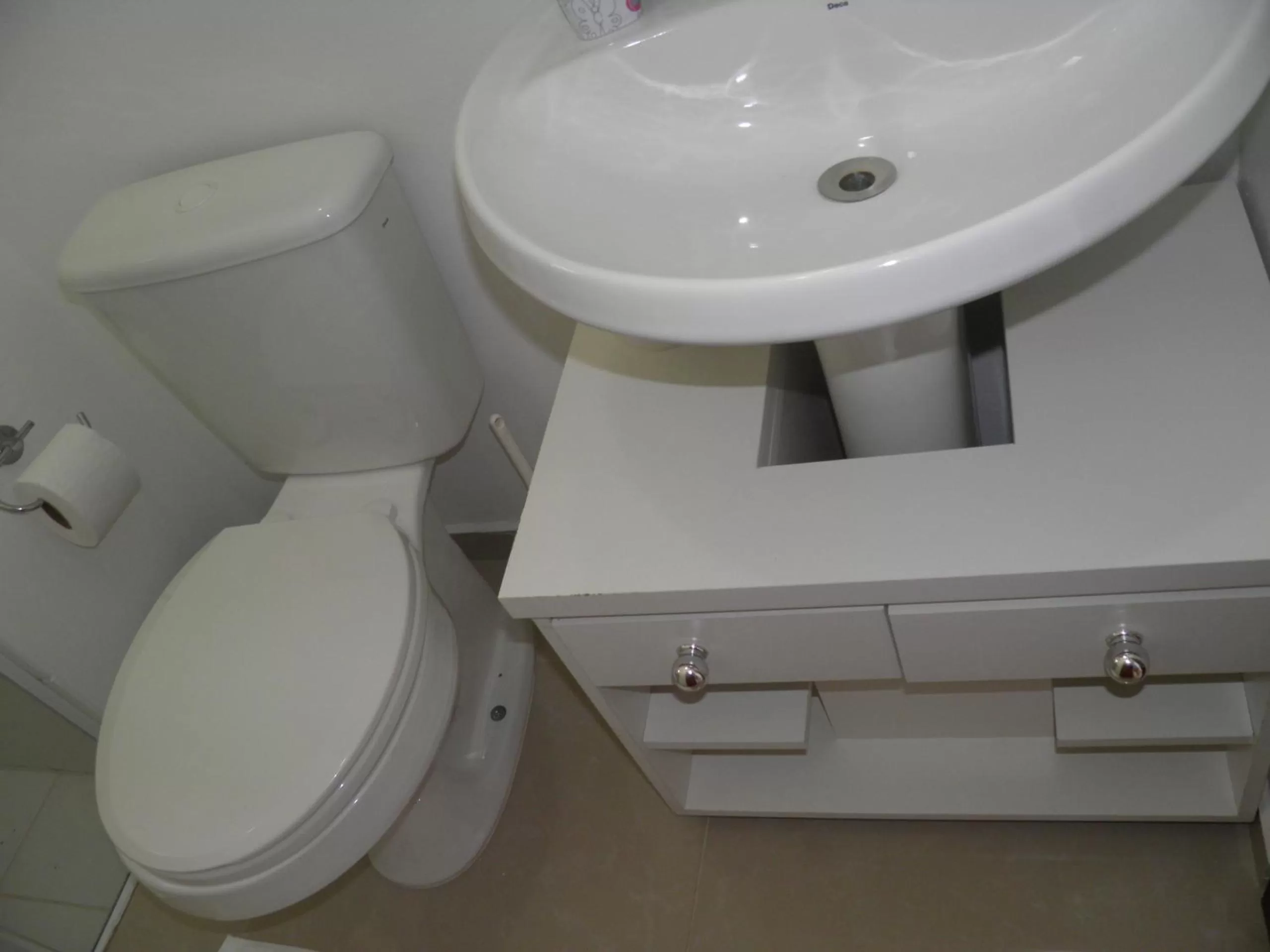 Bathroom in Pousada Mar de Cristal