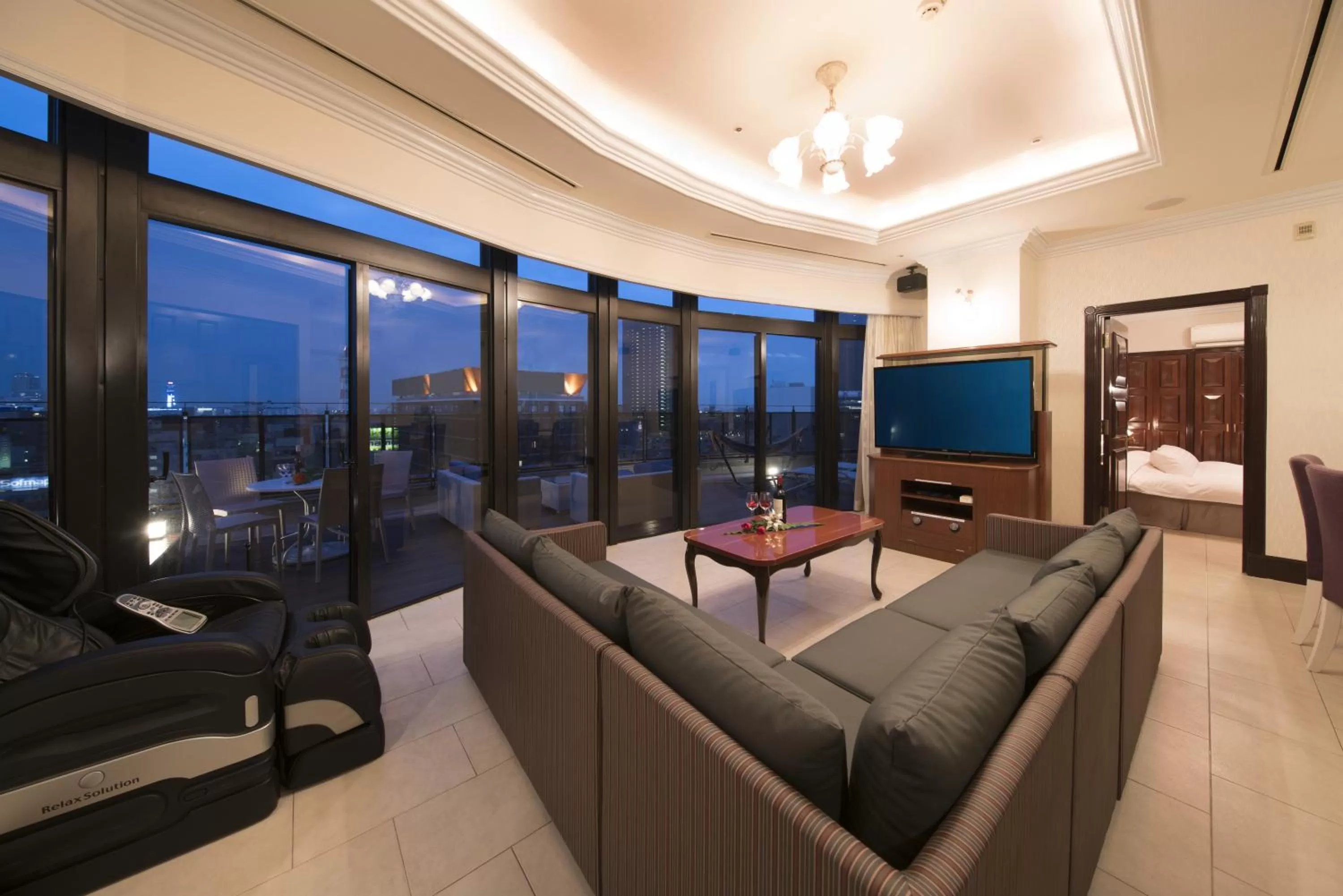 Living room in Hotel Alps
