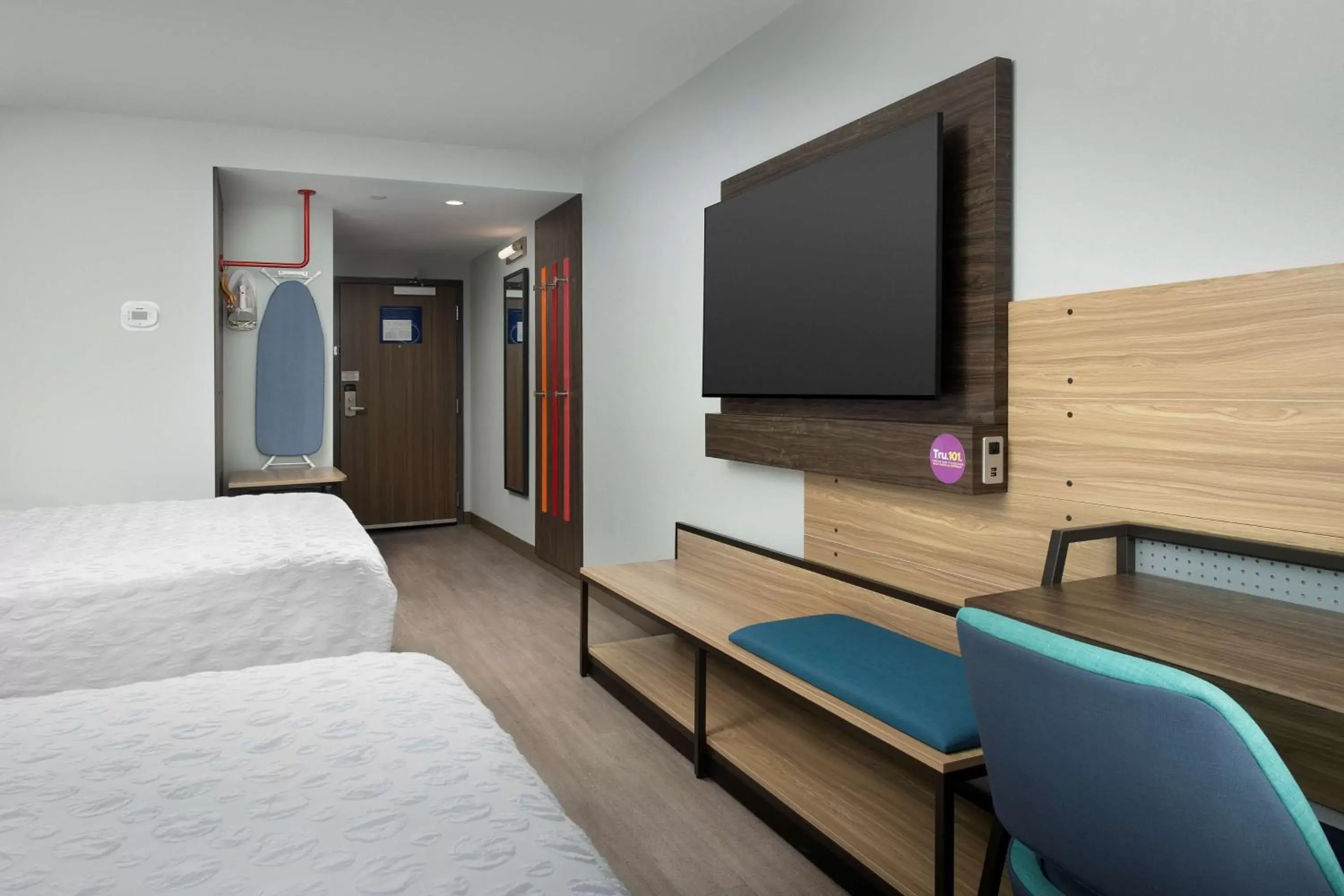 Queen Room with Two Queen Beds and View in Tru By Hilton Miami Airport South Blue Lagoon, Fl Queen Room with Two Queen Beds and View in Tru By Hilton Miami Airport South Blue Lagoon, Fl