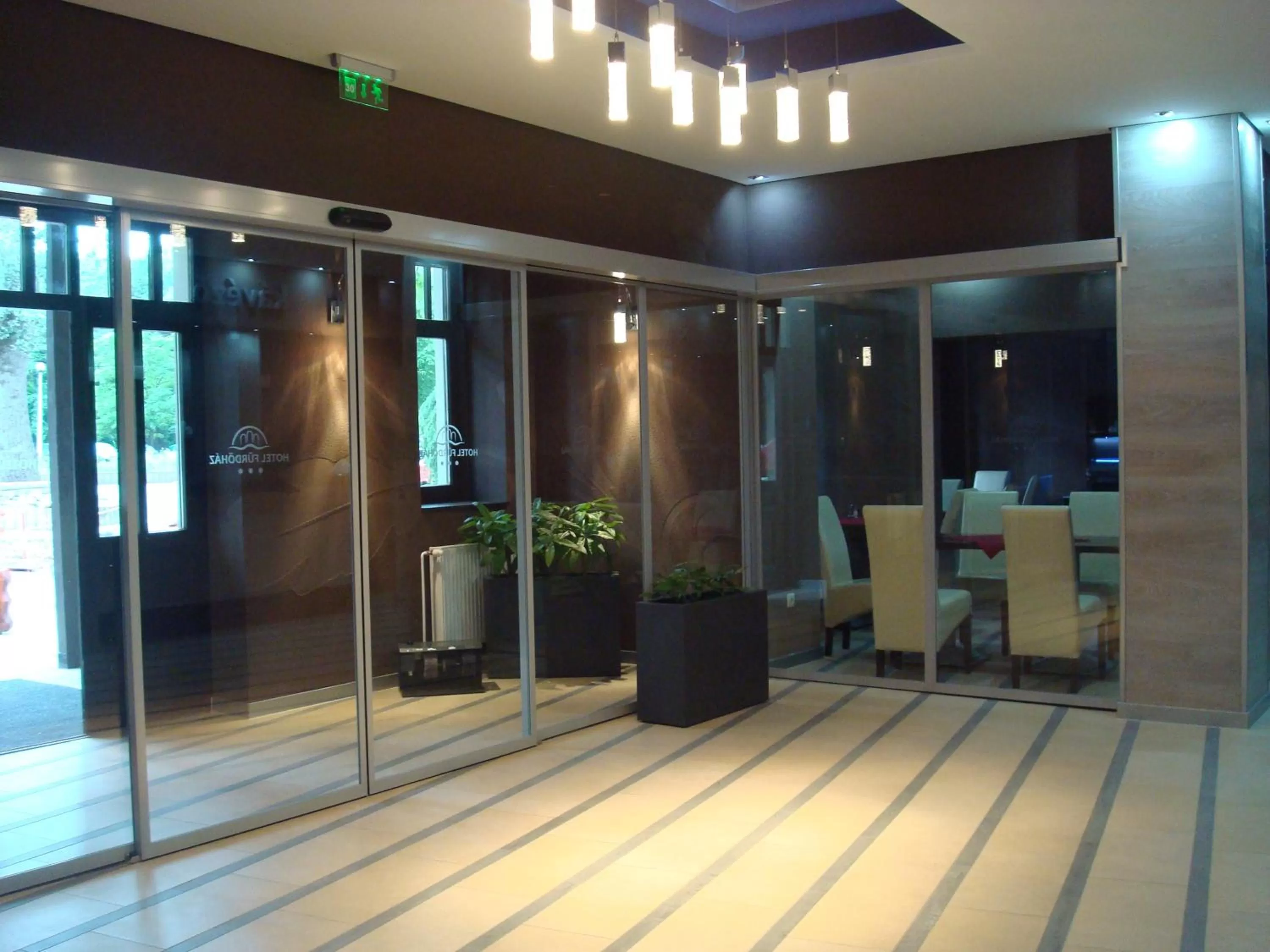 Lobby or reception in Hotel Fürdőház