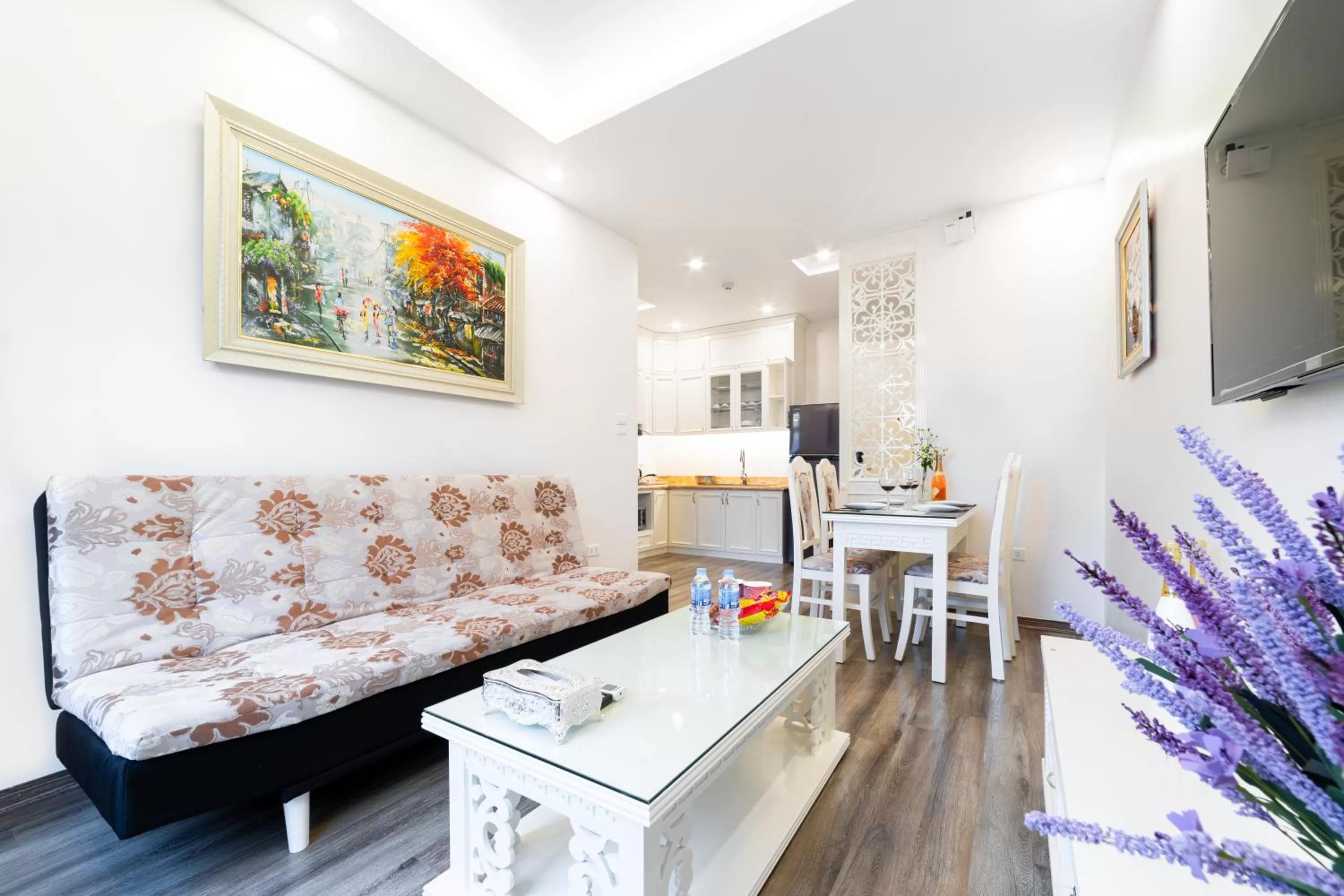 Living room in Rosee Apartment Hotel