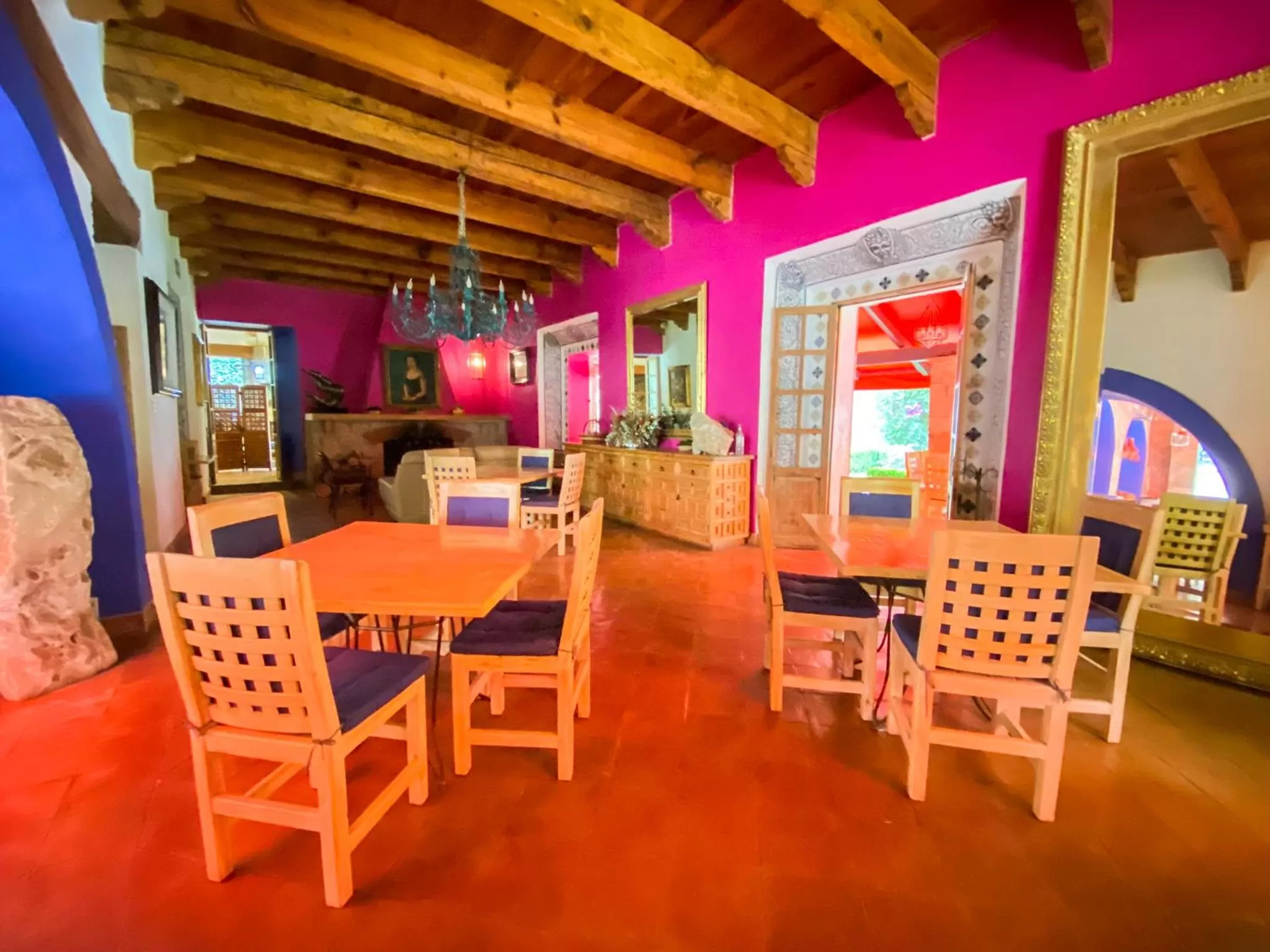 Dining area in Molino de los Reyes
