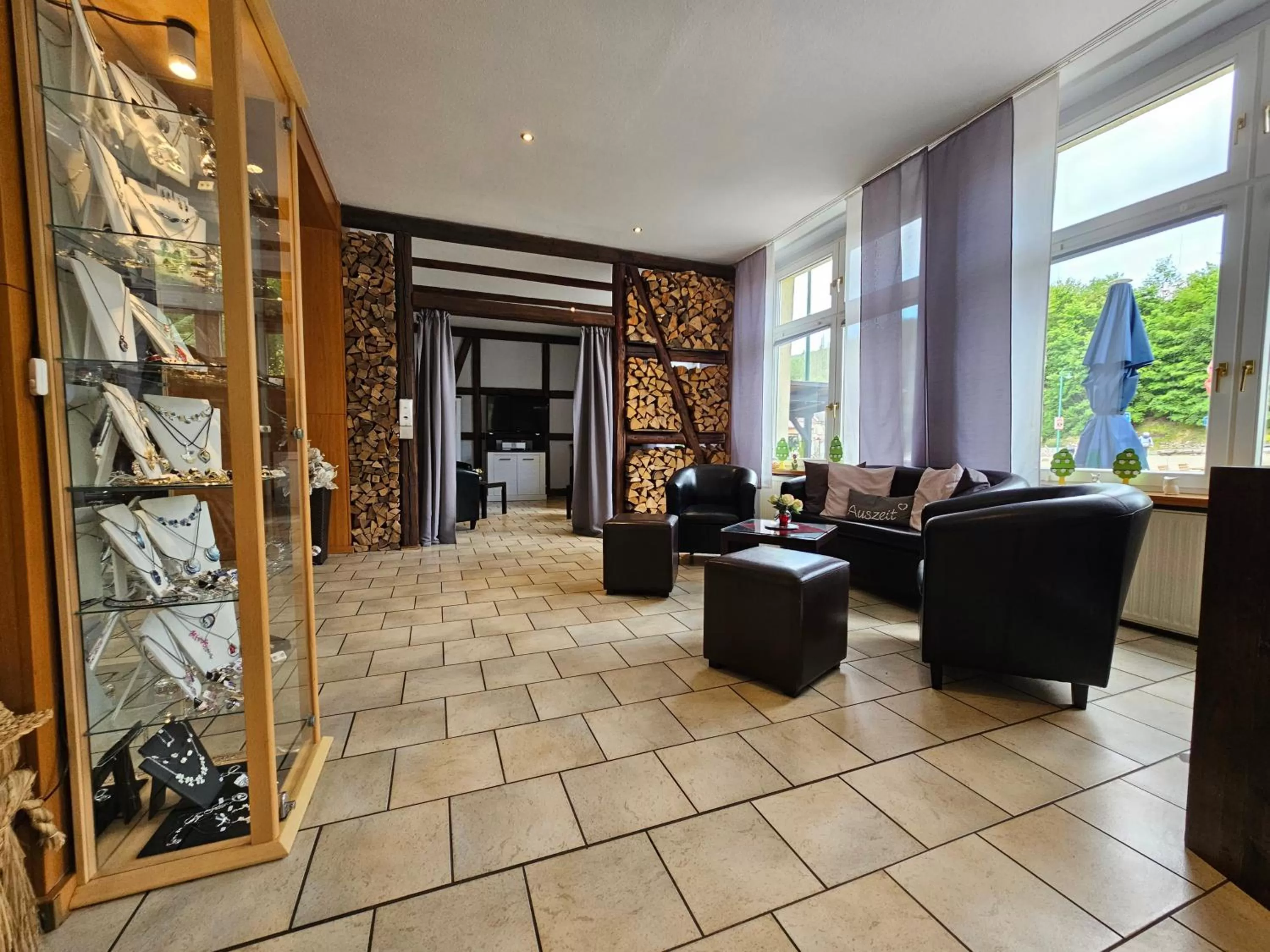 Lobby or reception, Lobby/Reception in GreenLine Ferienhotel Forelle