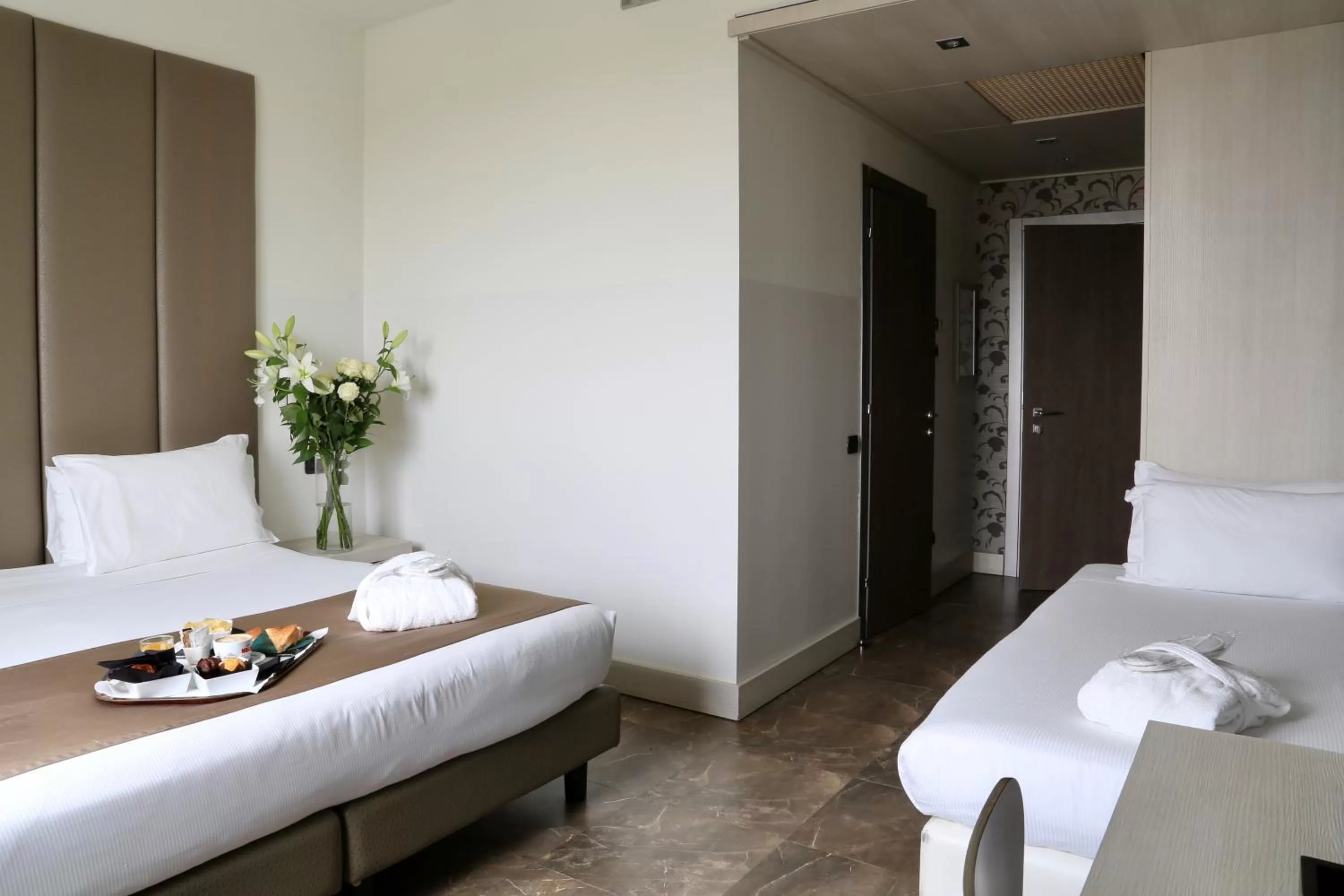 Bedroom, Bed in Klima Hotel Milano Fiere