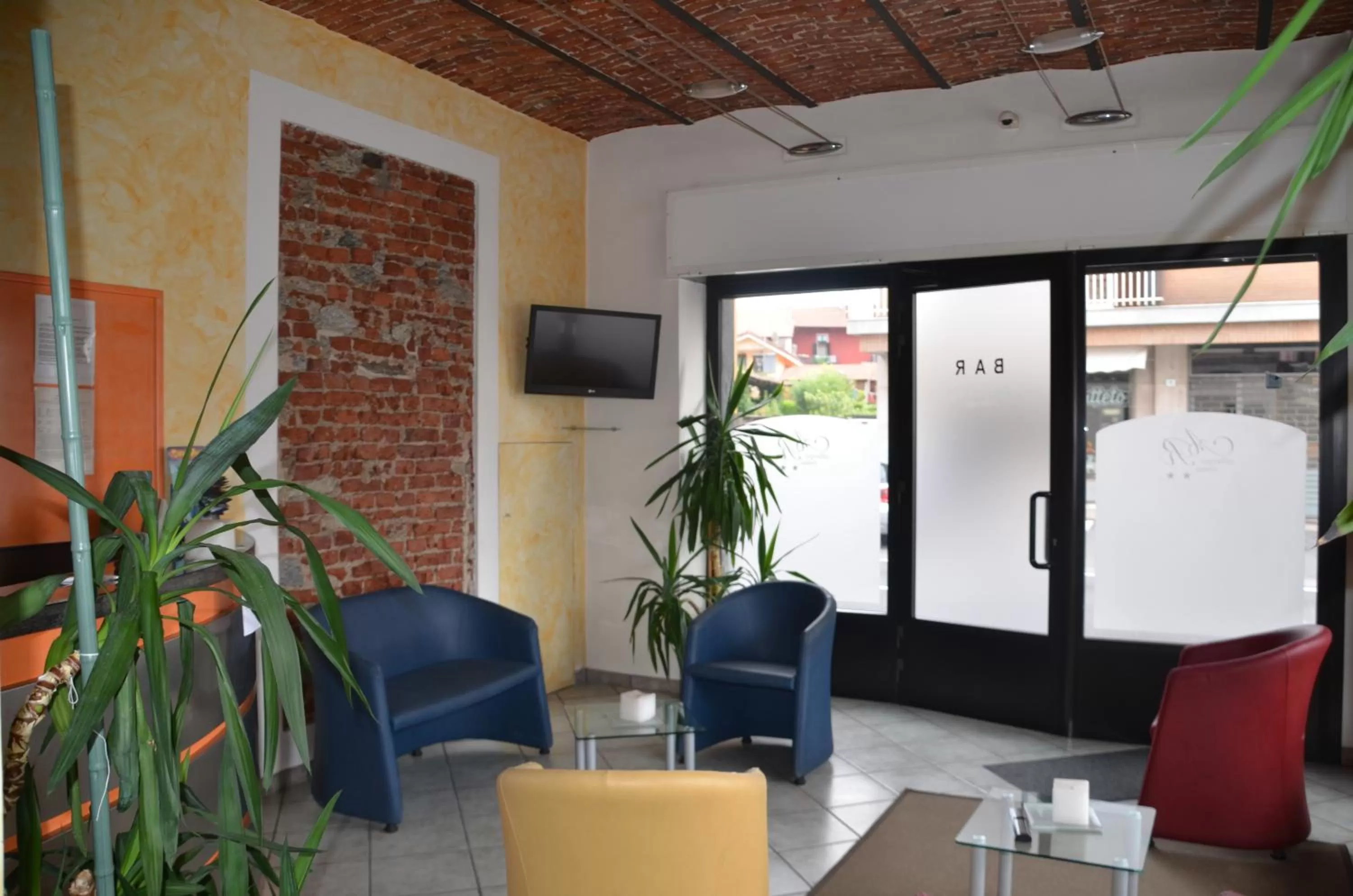 Lobby or reception in Albergo Roma