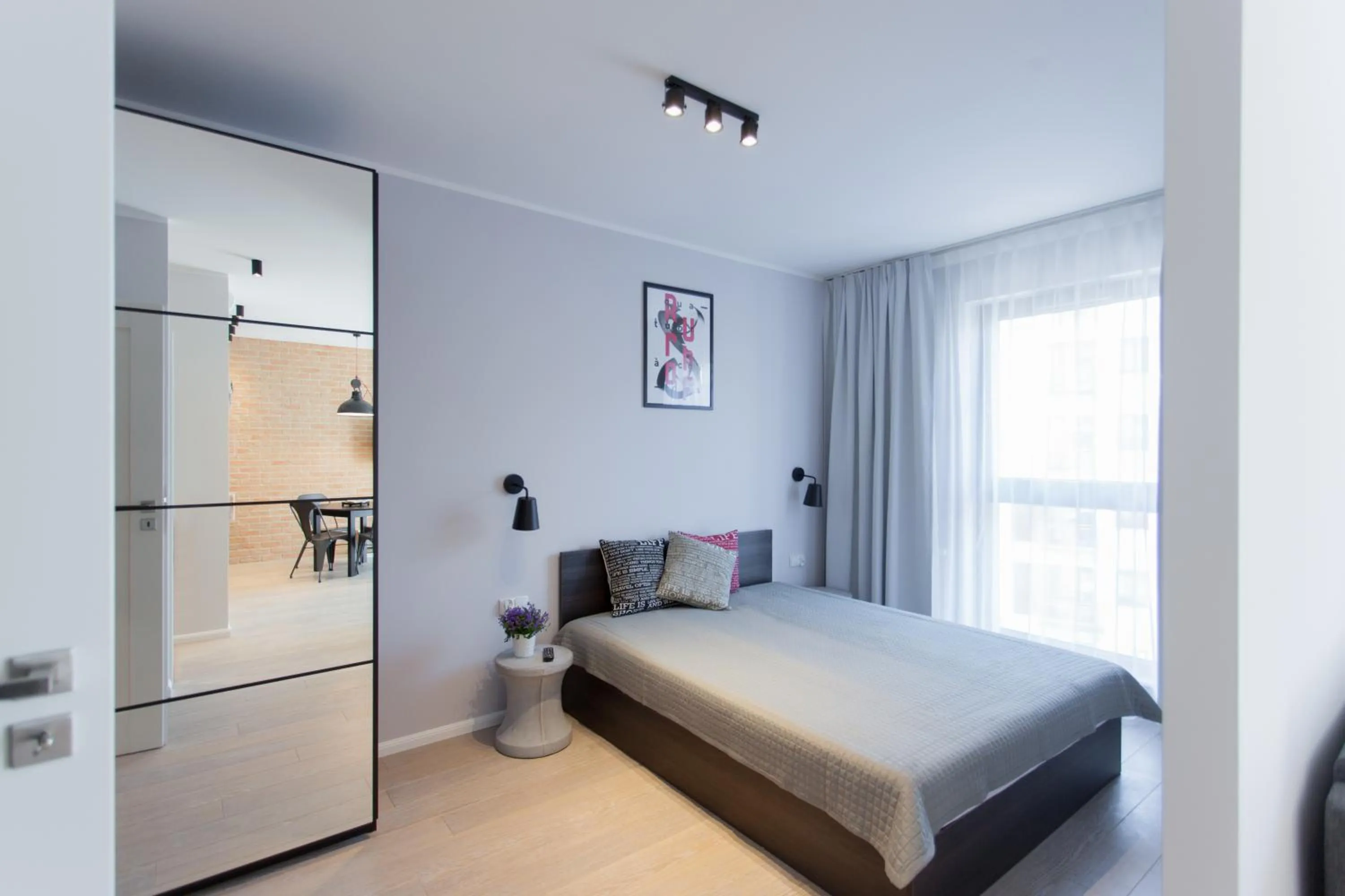 Bedroom, Bed in GRANO APARTMENTS Gdańsk Motława SPA & Wellness